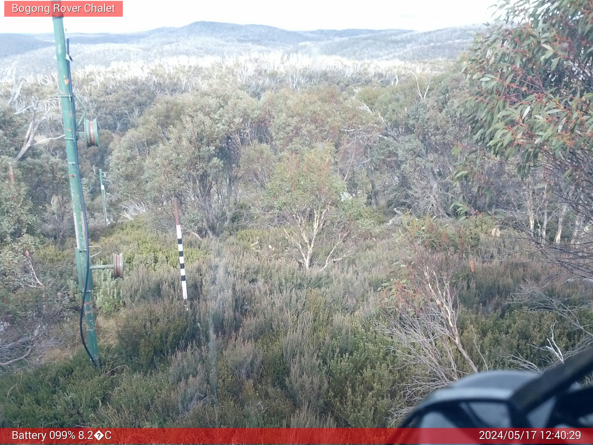 Bogong Web Cam 12:40pm Friday 17th of May 2024