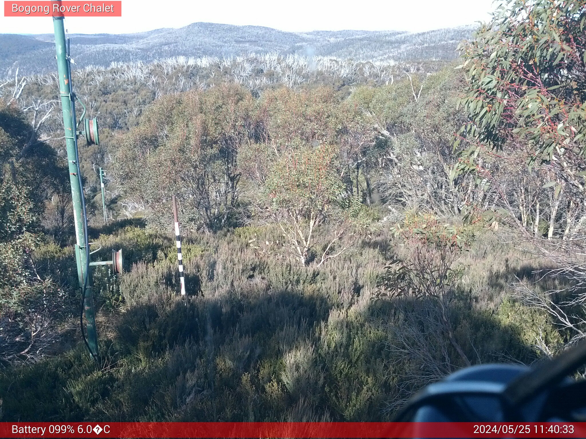 Bogong Web Cam 11:40am Saturday 25th of May 2024