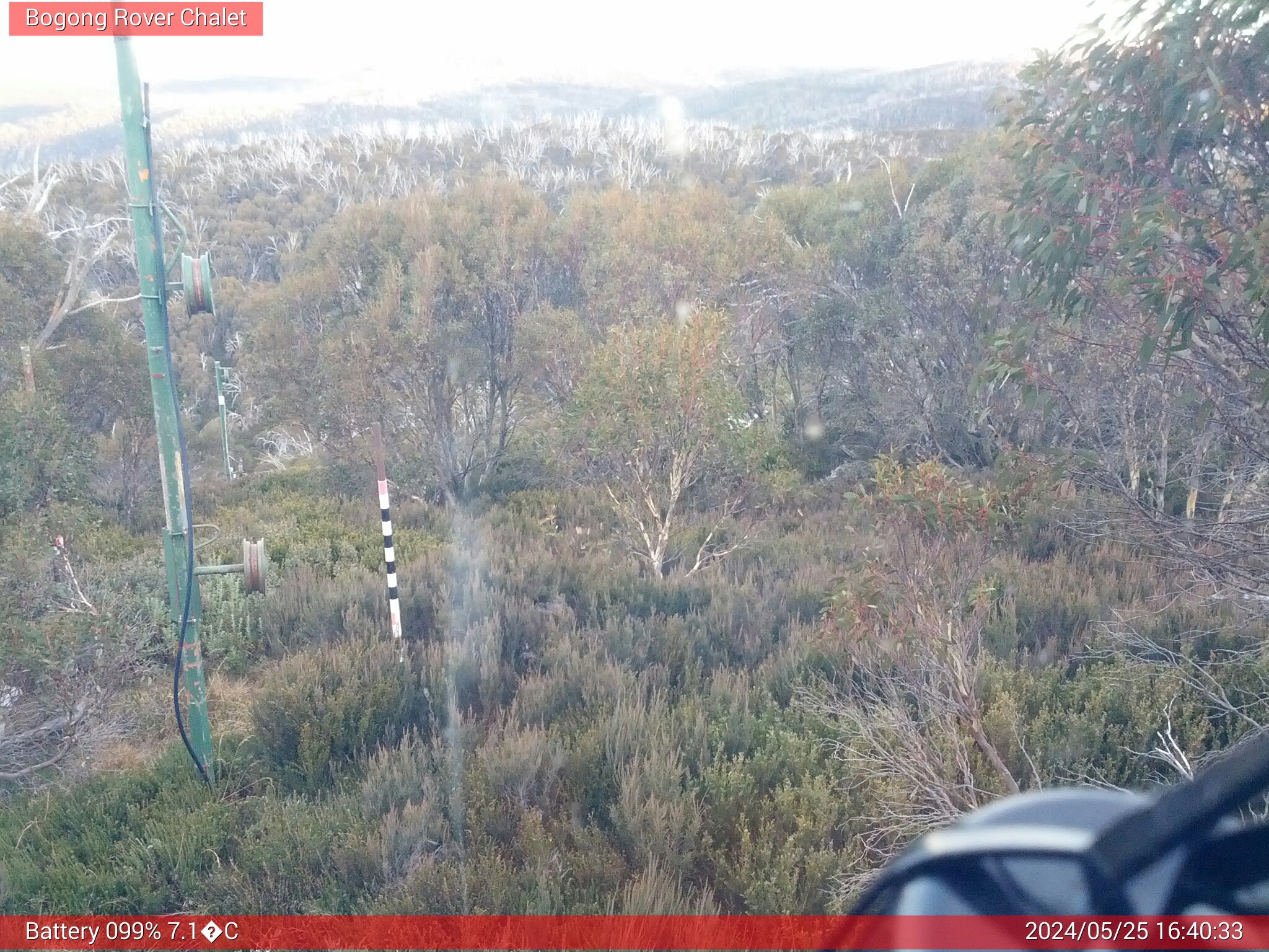 Bogong Web Cam 4:40pm Saturday 25th of May 2024