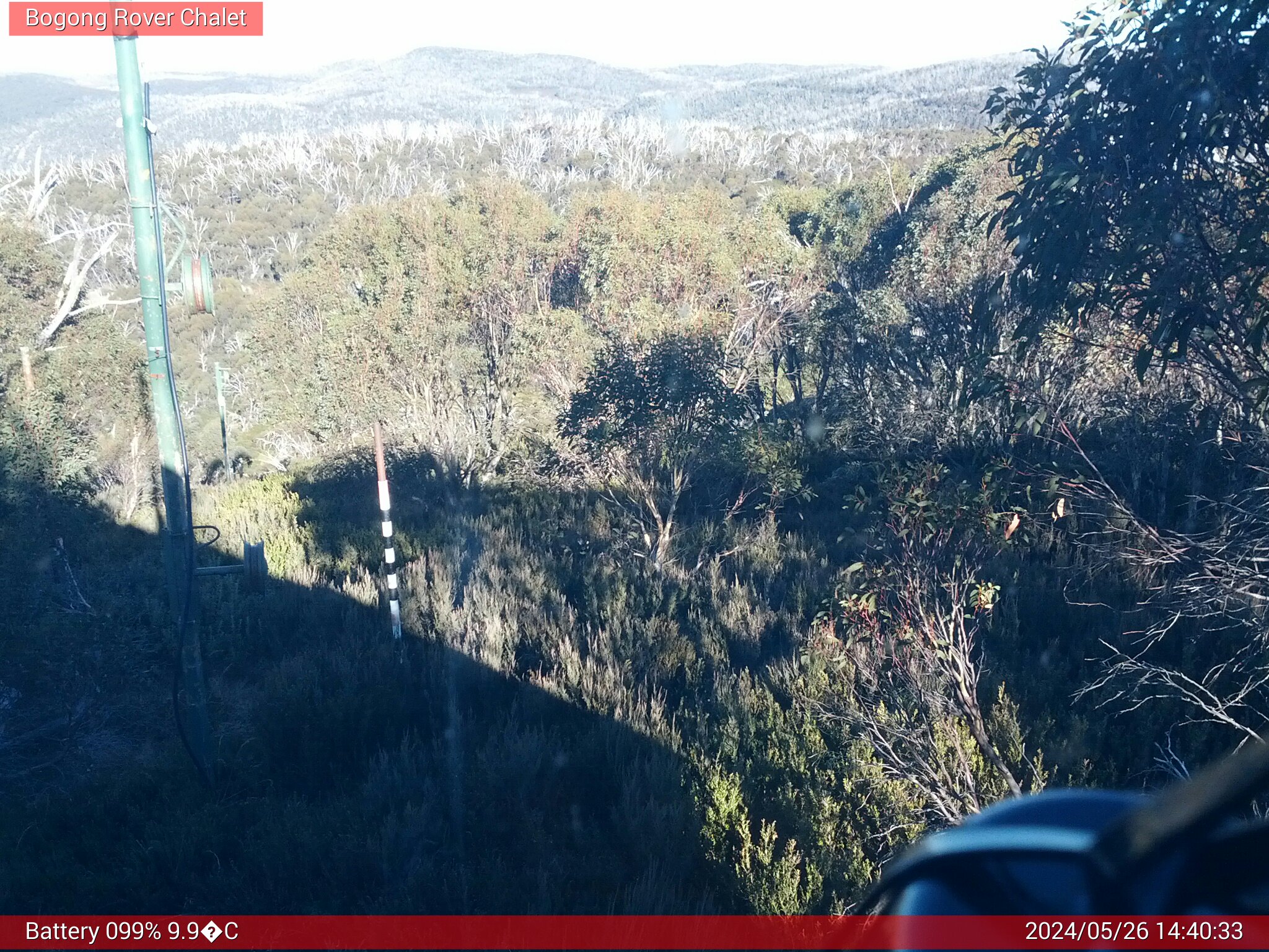 Bogong Web Cam 2:40pm Sunday 26th of May 2024