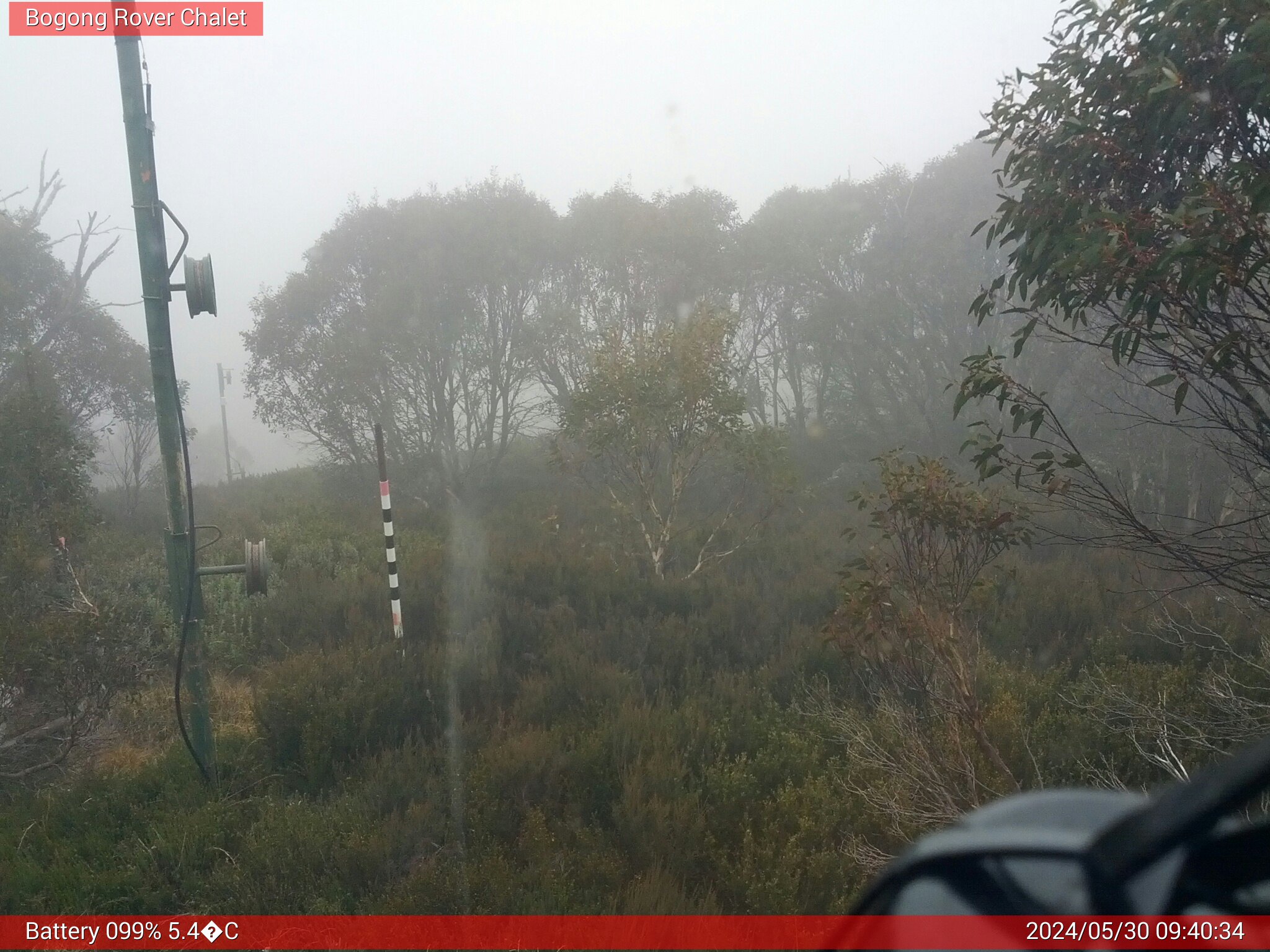 Bogong Web Cam 9:40am Thursday 30th of May 2024