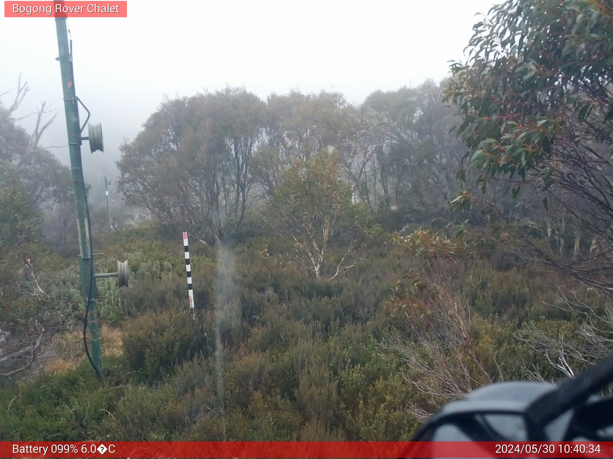 Bogong Web Cam 10:40am Thursday 30th of May 2024