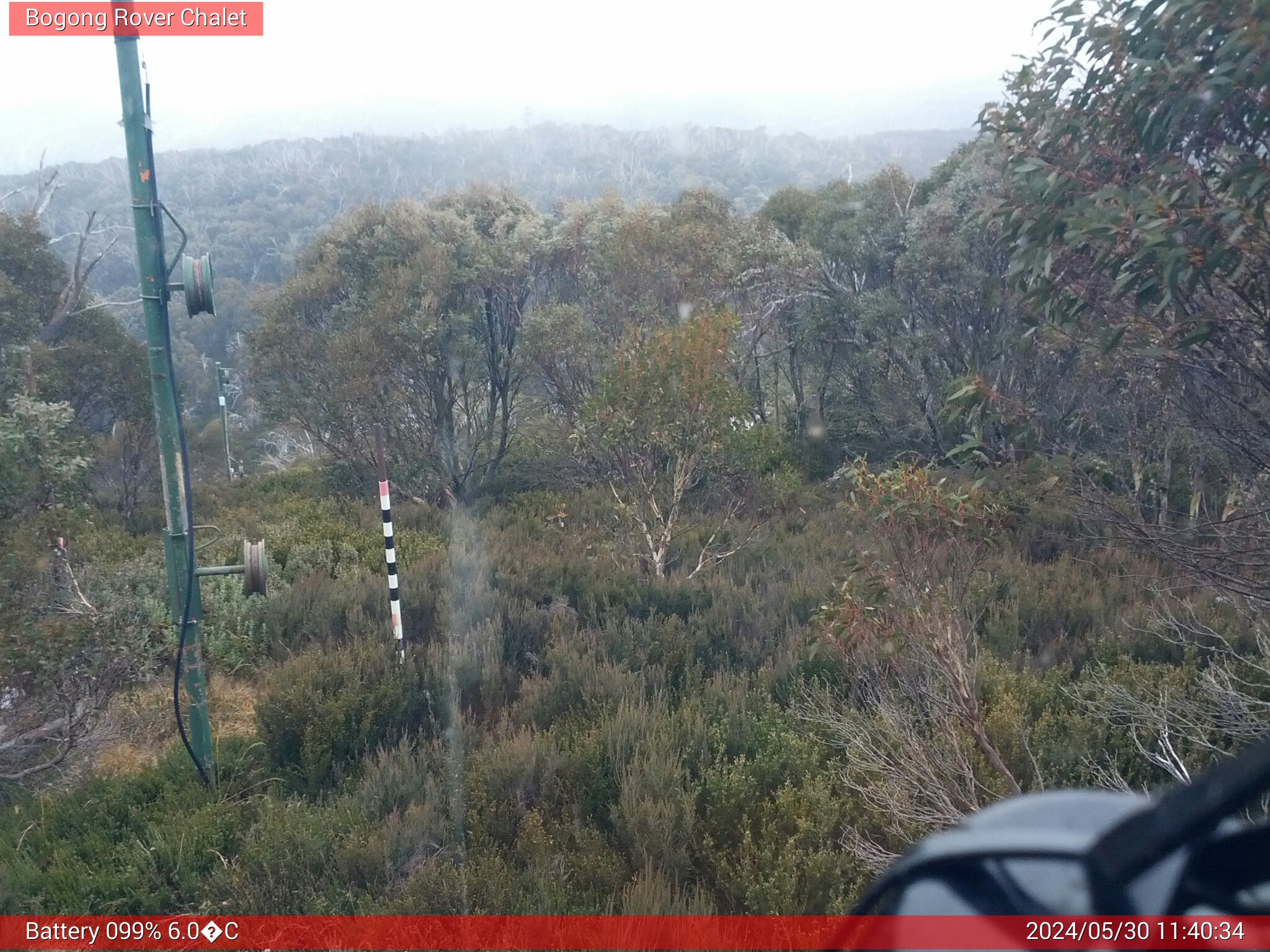 Bogong Web Cam 11:40am Thursday 30th of May 2024