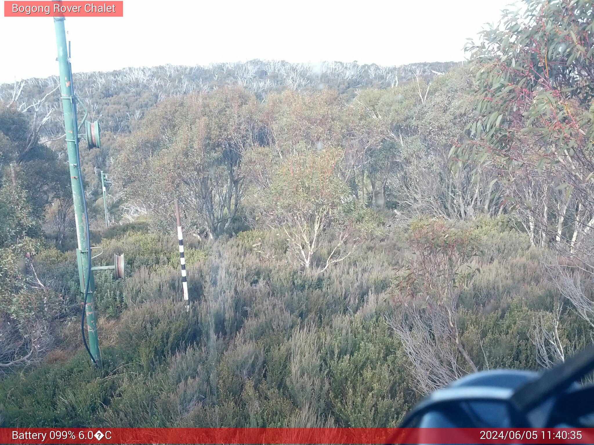 Bogong Web Cam 11:40am Wednesday 5th of June 2024