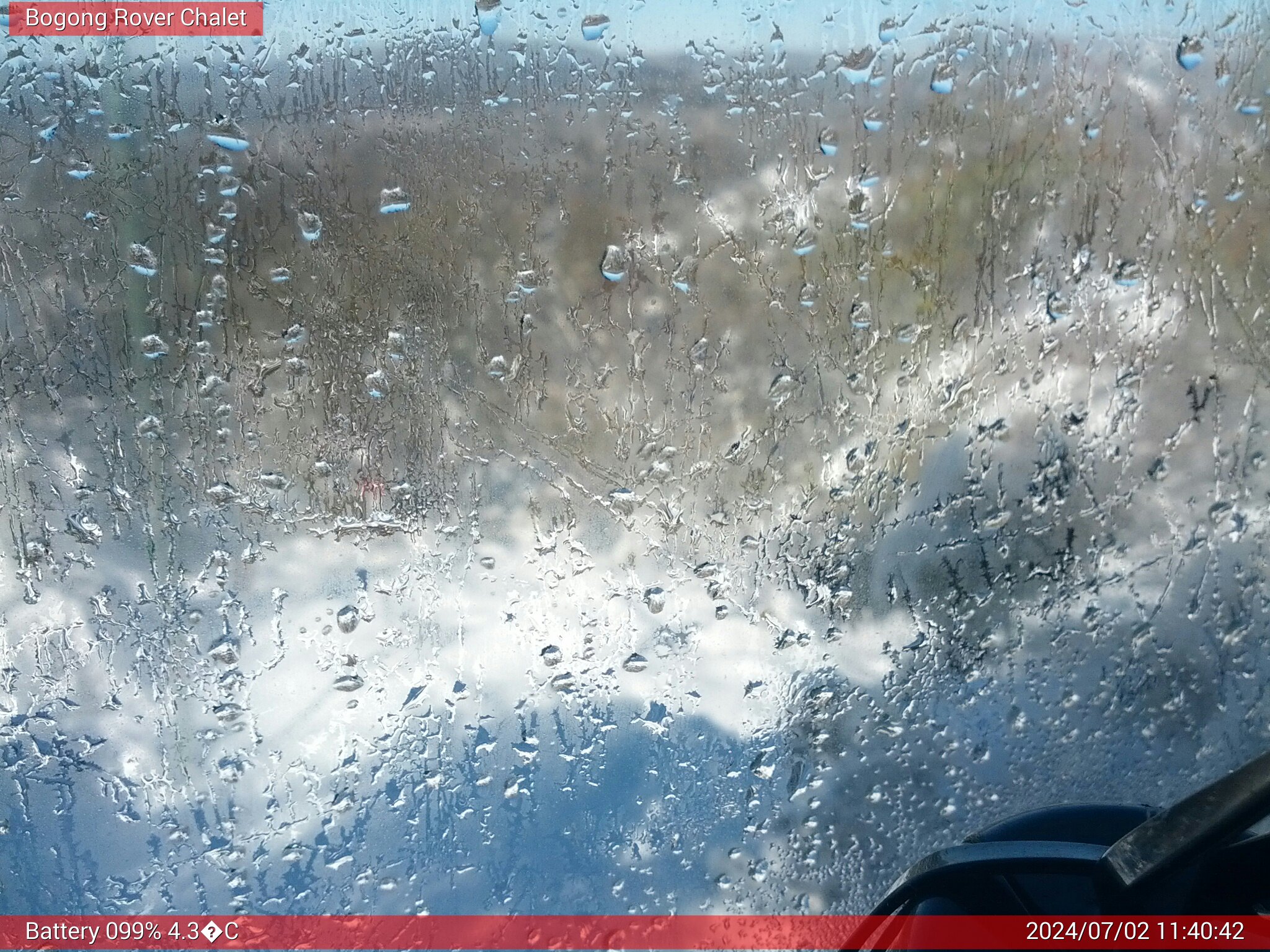 Bogong Web Cam 11:40am Tuesday 2nd of July 2024