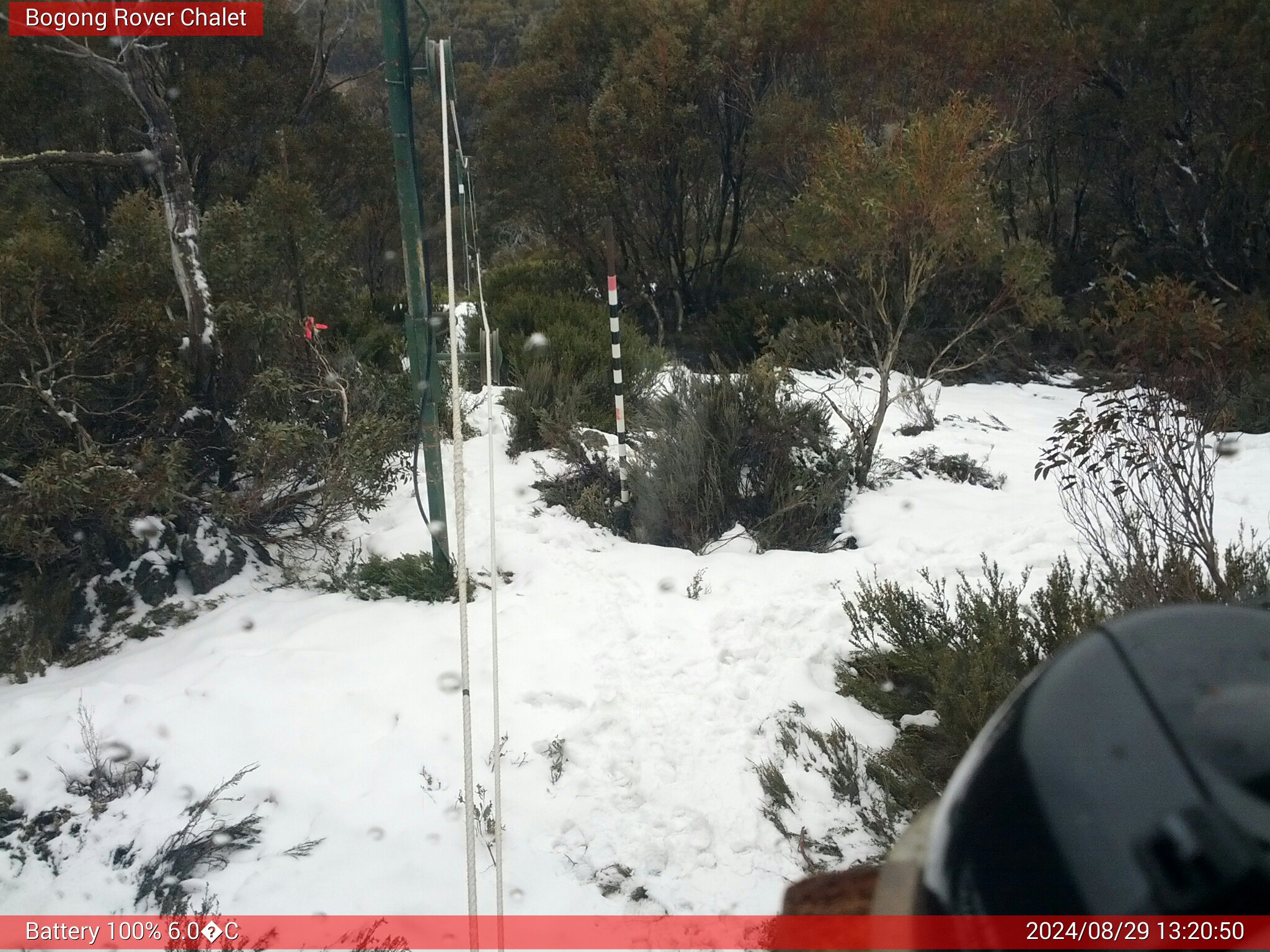 Bogong Web Cam 1:20pm Thursday 29th of August 2024