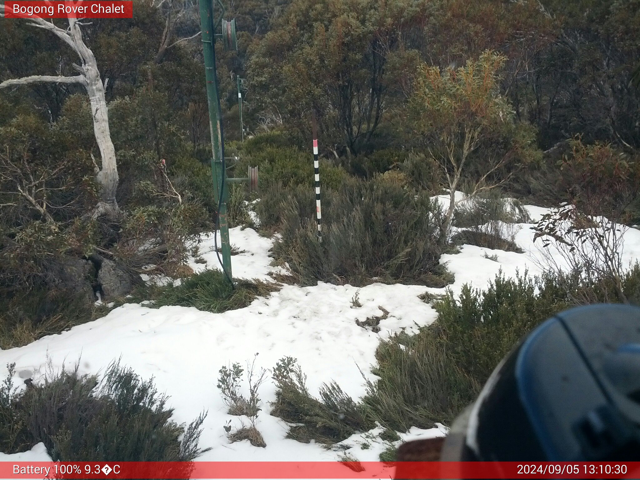 Bogong Web Cam 1:10pm Thursday 5th of September 2024