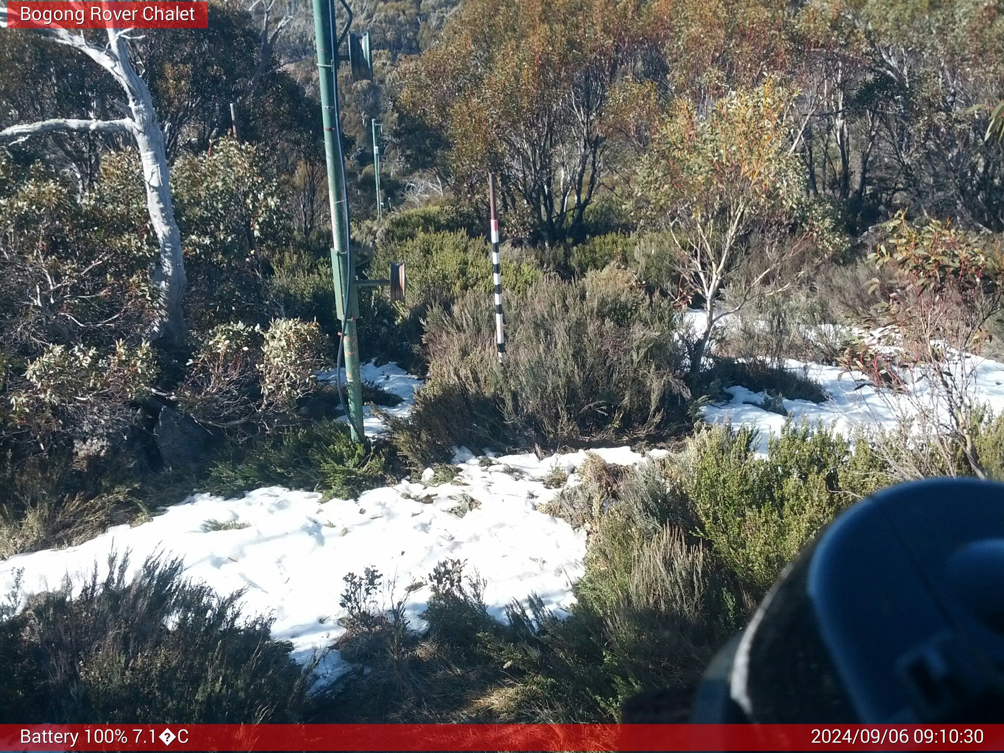 Bogong Web Cam 9:10am Friday 6th of September 2024