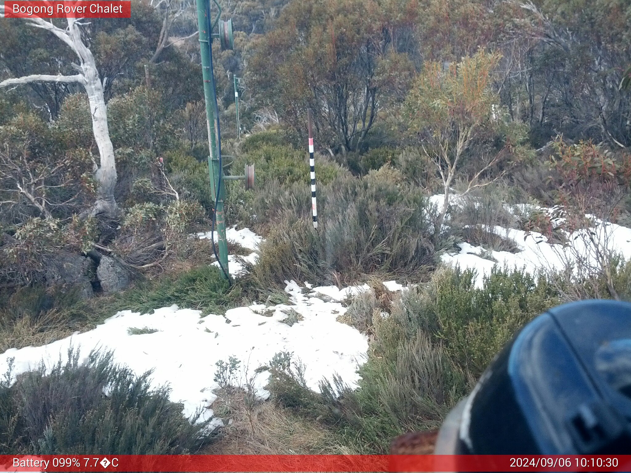 Bogong Web Cam 10:10am Friday 6th of September 2024