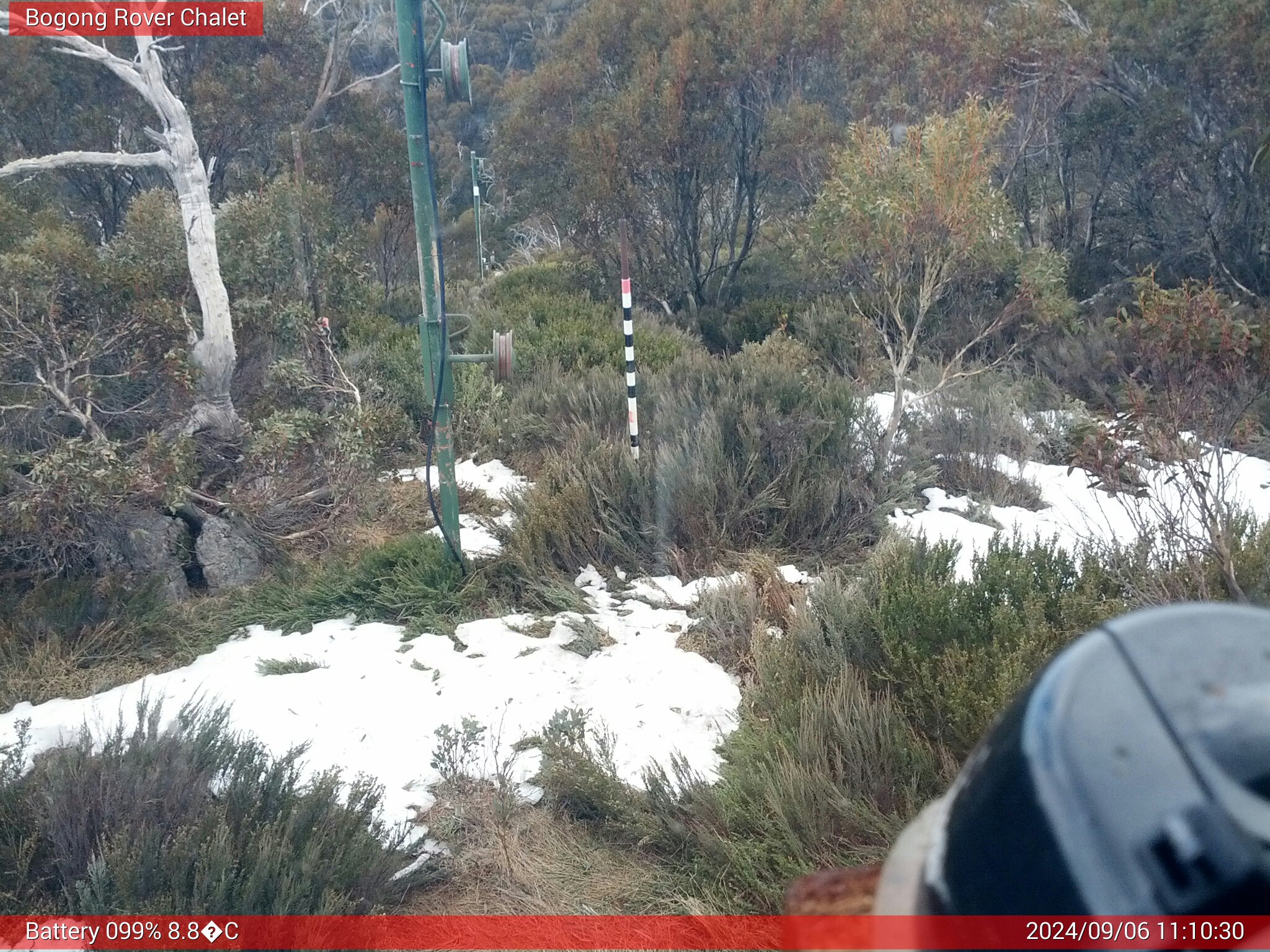 Bogong Web Cam 11:10am Friday 6th of September 2024