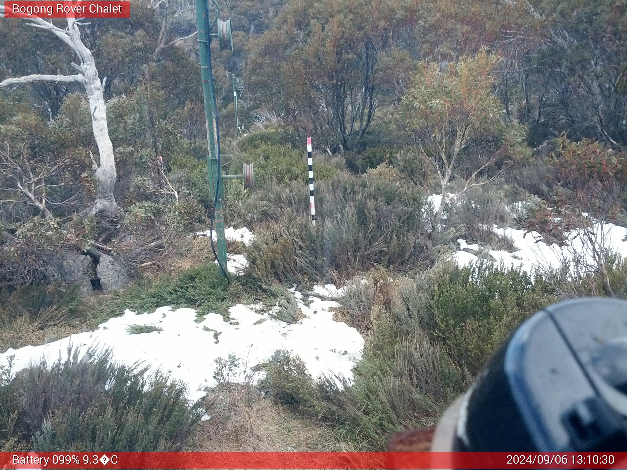 Bogong Web Cam 1:10pm Friday 6th of September 2024