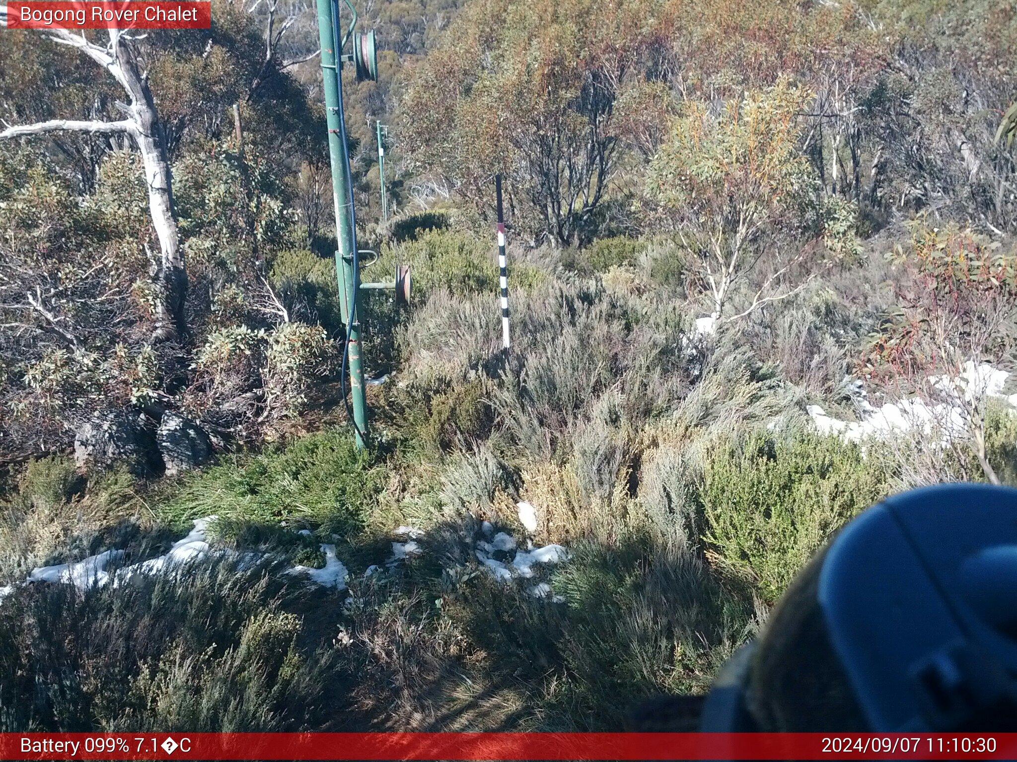 Bogong Web Cam 11:10am Saturday 7th of September 2024