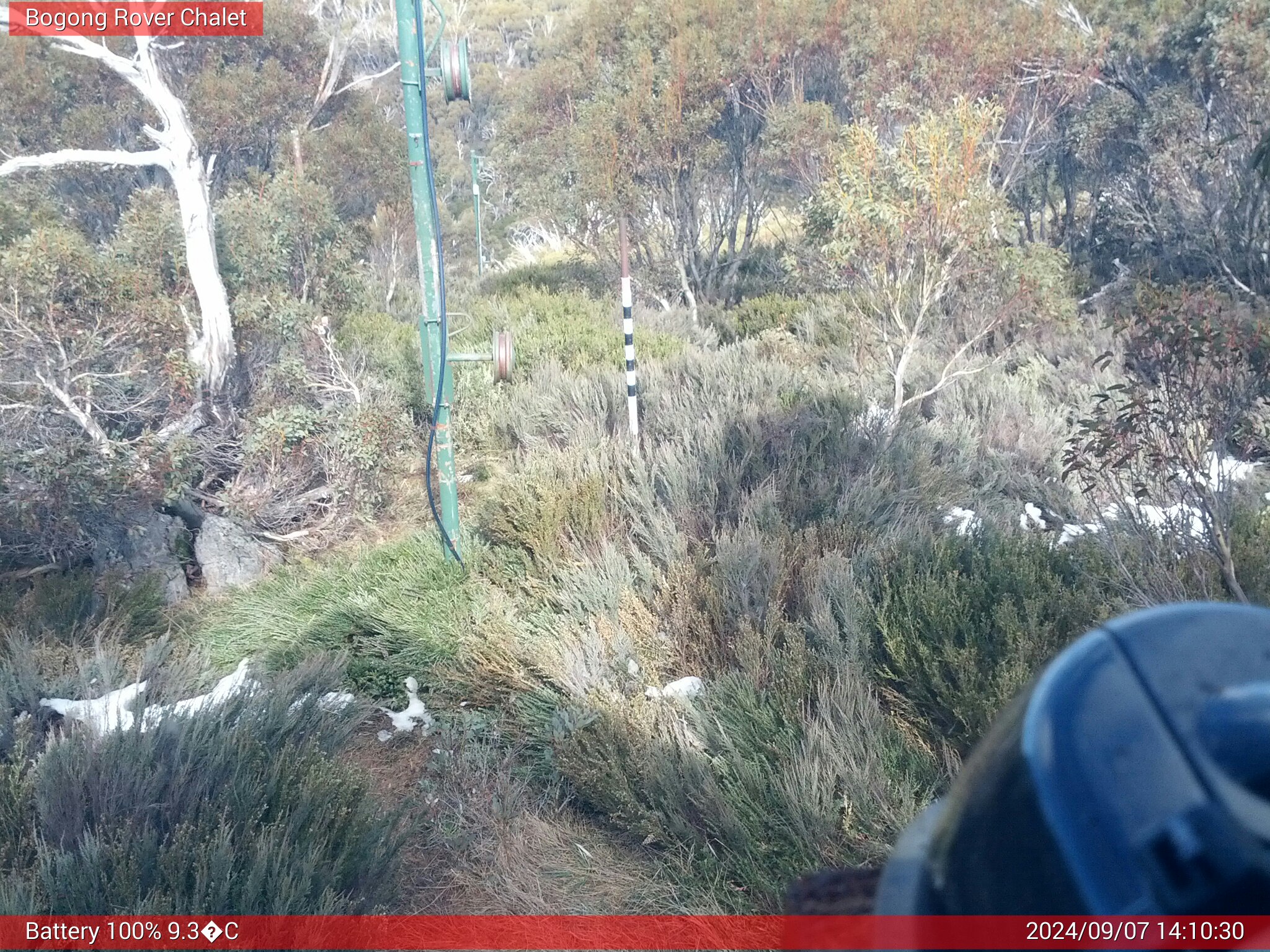 Bogong Web Cam 2:10pm Saturday 7th of September 2024