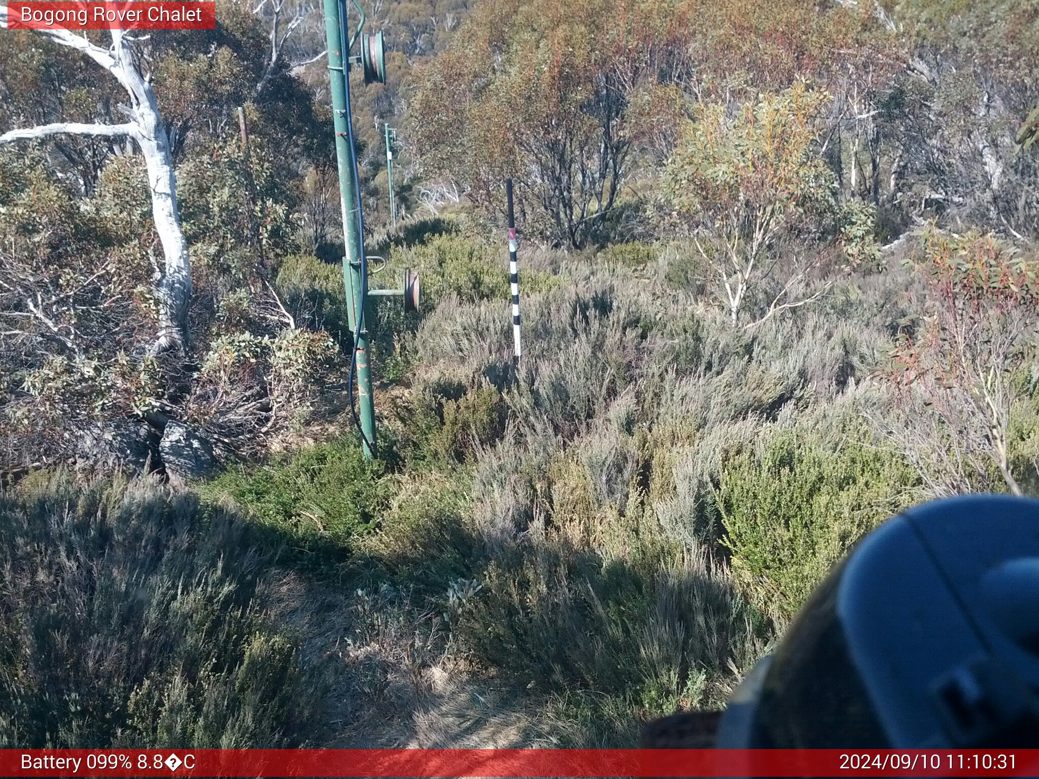 Bogong Web Cam 11:10am Tuesday 10th of September 2024