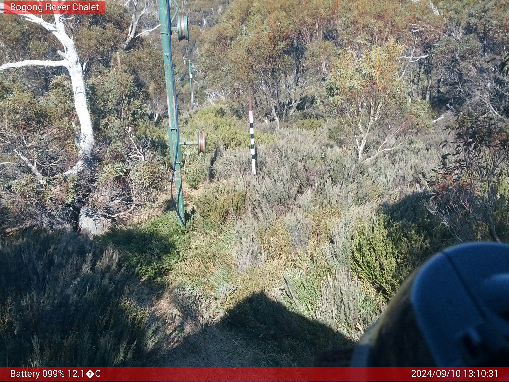 Bogong Web Cam 1:10pm Tuesday 10th of September 2024