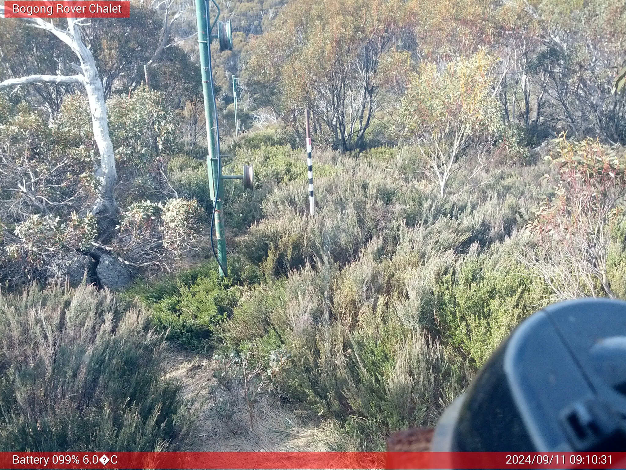 Bogong Web Cam 9:10am Wednesday 11th of September 2024