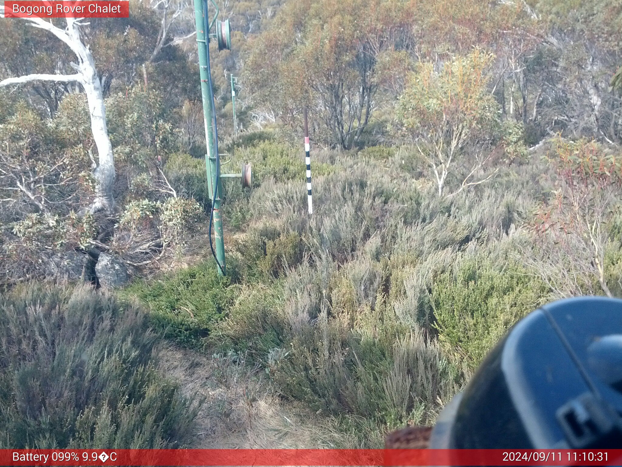 Bogong Web Cam 11:10am Wednesday 11th of September 2024