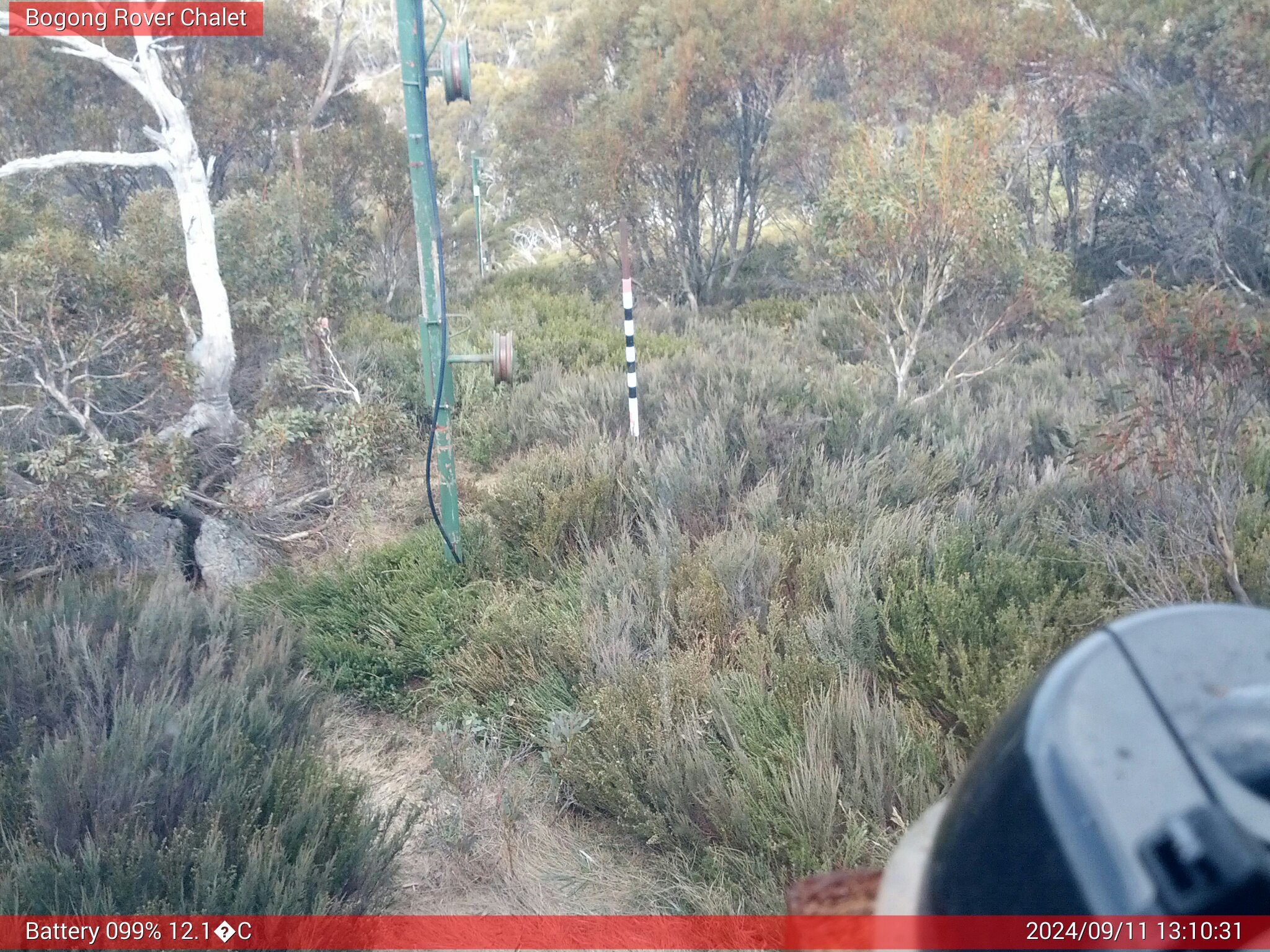 Bogong Web Cam 1:10pm Wednesday 11th of September 2024