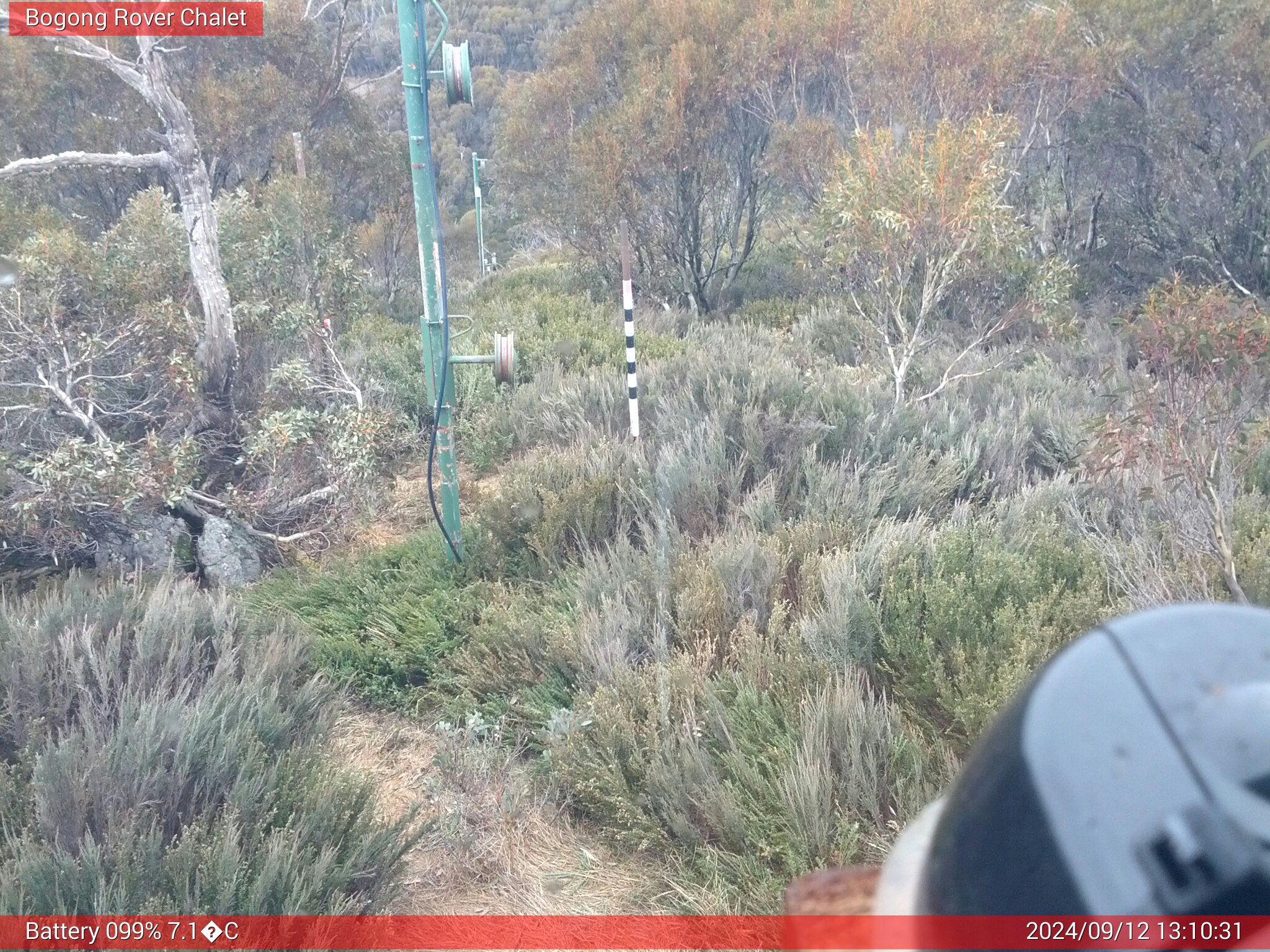 Bogong Web Cam 1:10pm Thursday 12th of September 2024