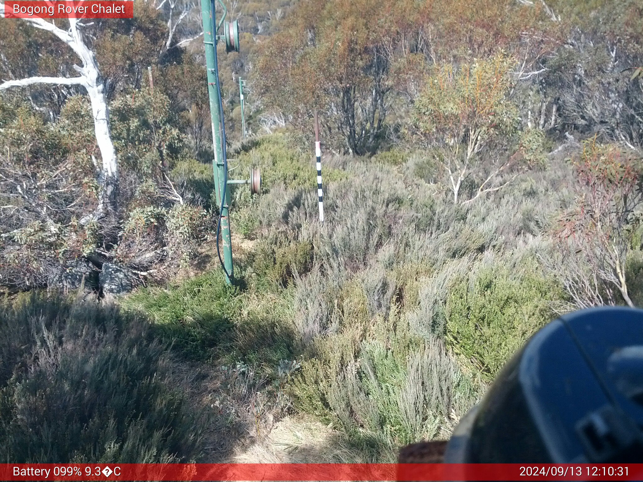 Bogong Web Cam 12:10pm Friday 13th of September 2024