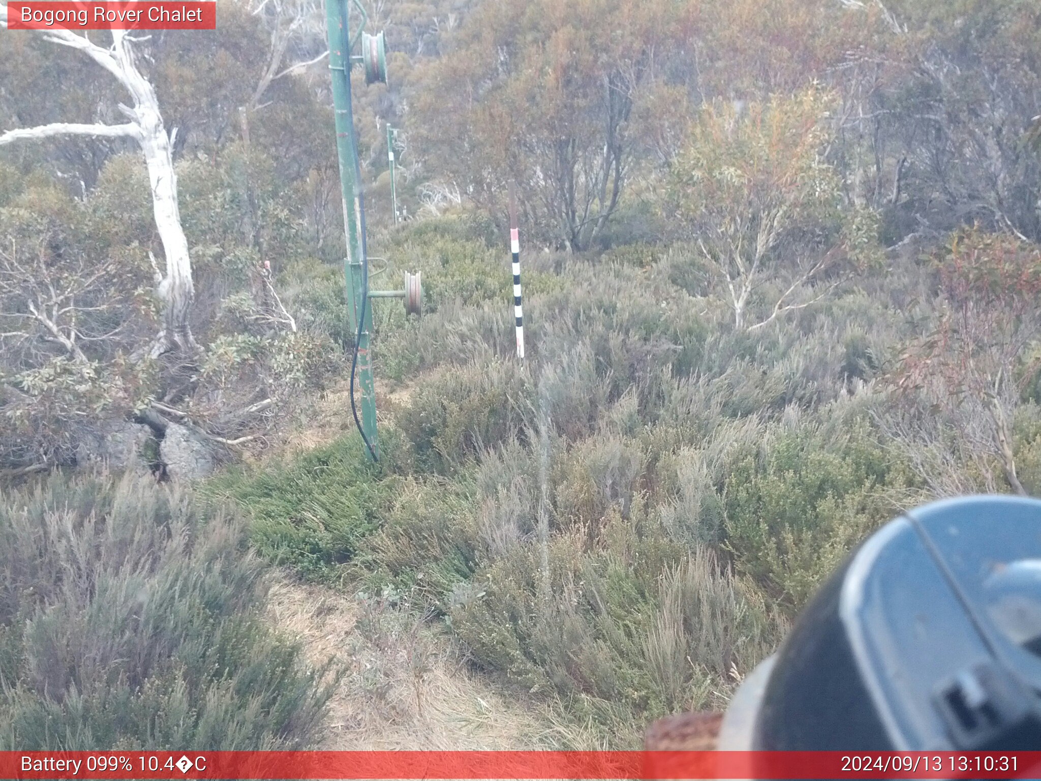 Bogong Web Cam 1:10pm Friday 13th of September 2024