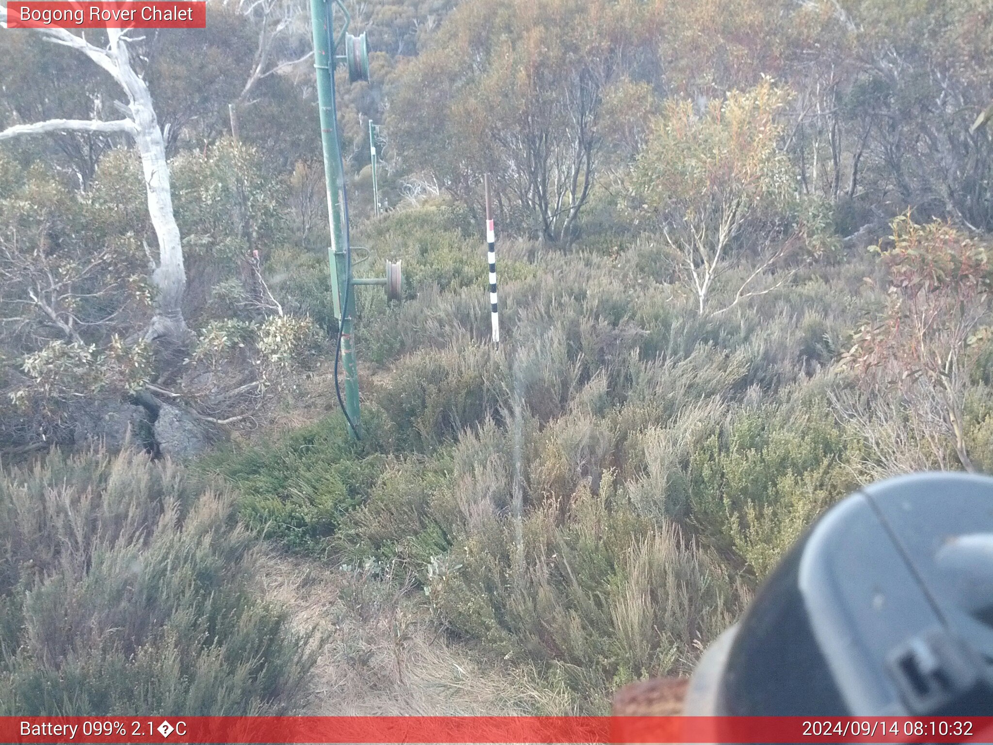 Bogong Web Cam 8:10am Saturday 14th of September 2024