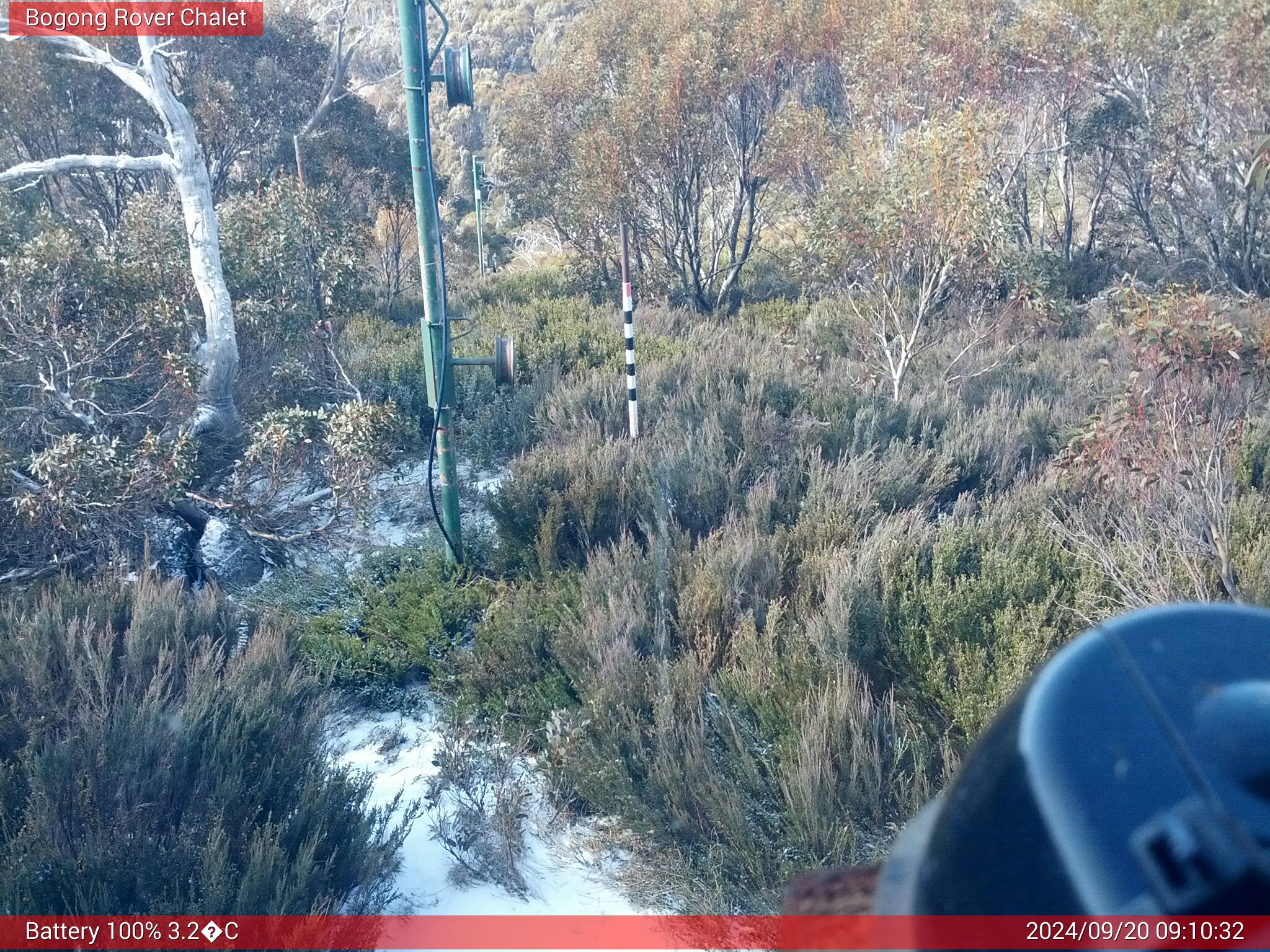 Bogong Web Cam 9:10am Friday 20th of September 2024