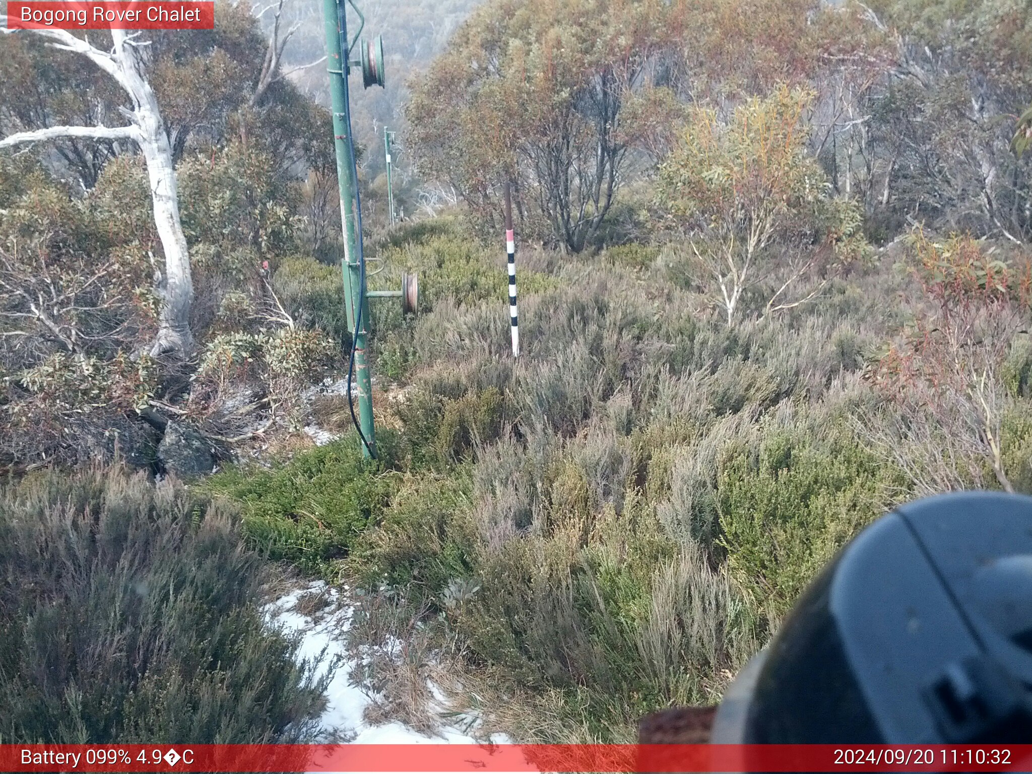 Bogong Web Cam 11:10am Friday 20th of September 2024