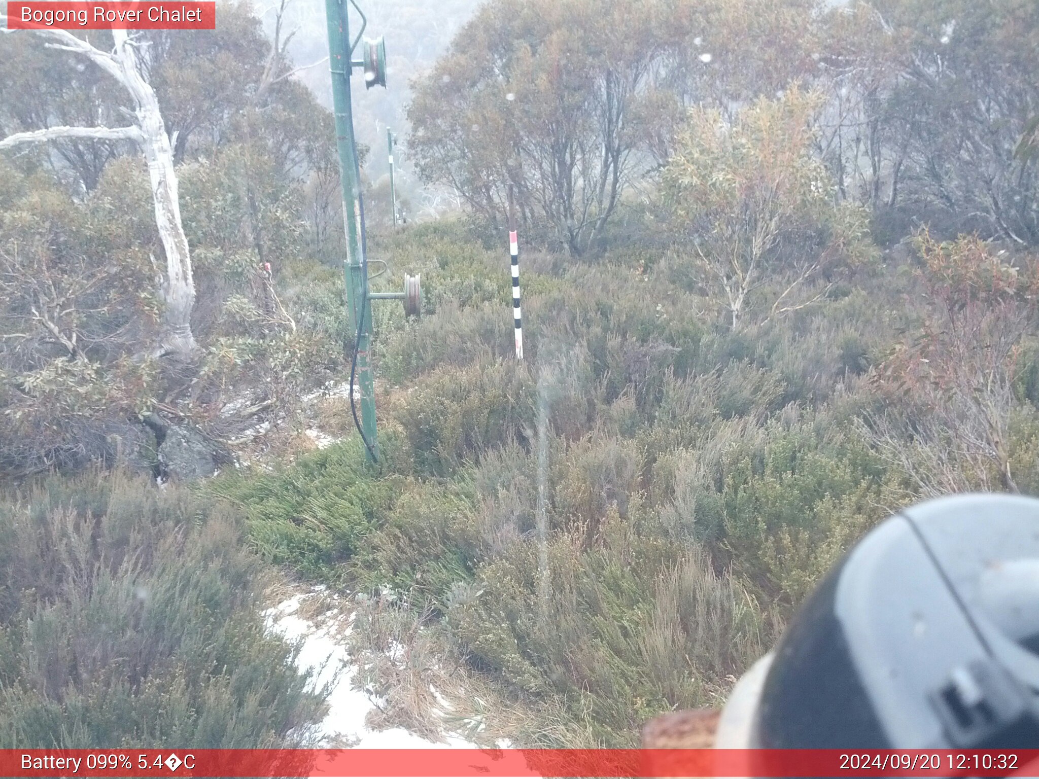 Bogong Web Cam 12:10pm Friday 20th of September 2024