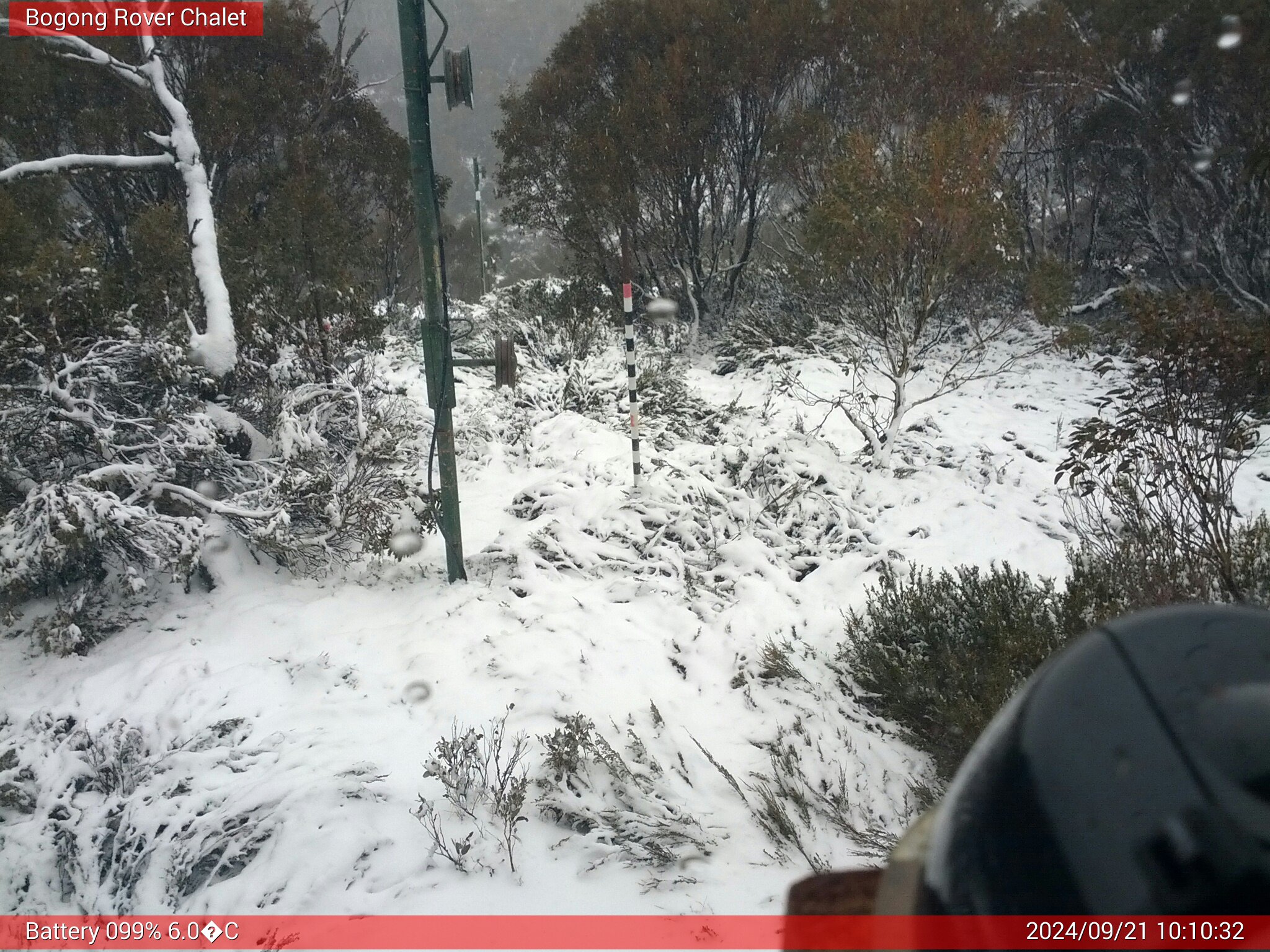 Bogong Web Cam 10:10am Saturday 21st of September 2024