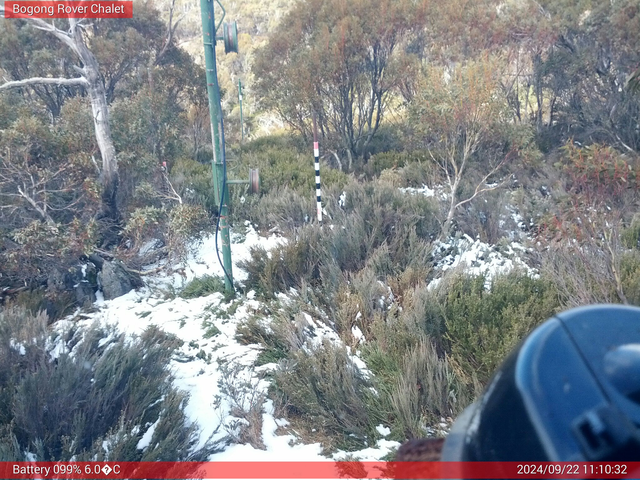 Bogong Web Cam 11:10am Sunday 22nd of September 2024