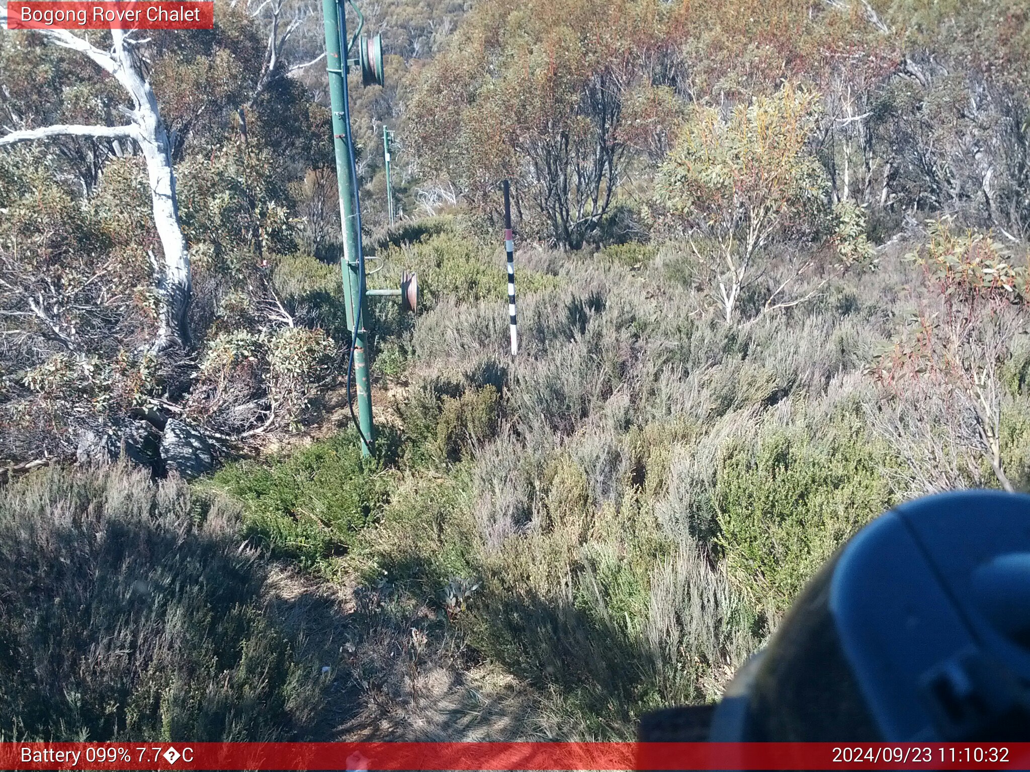 Bogong Web Cam 11:10am Monday 23rd of September 2024