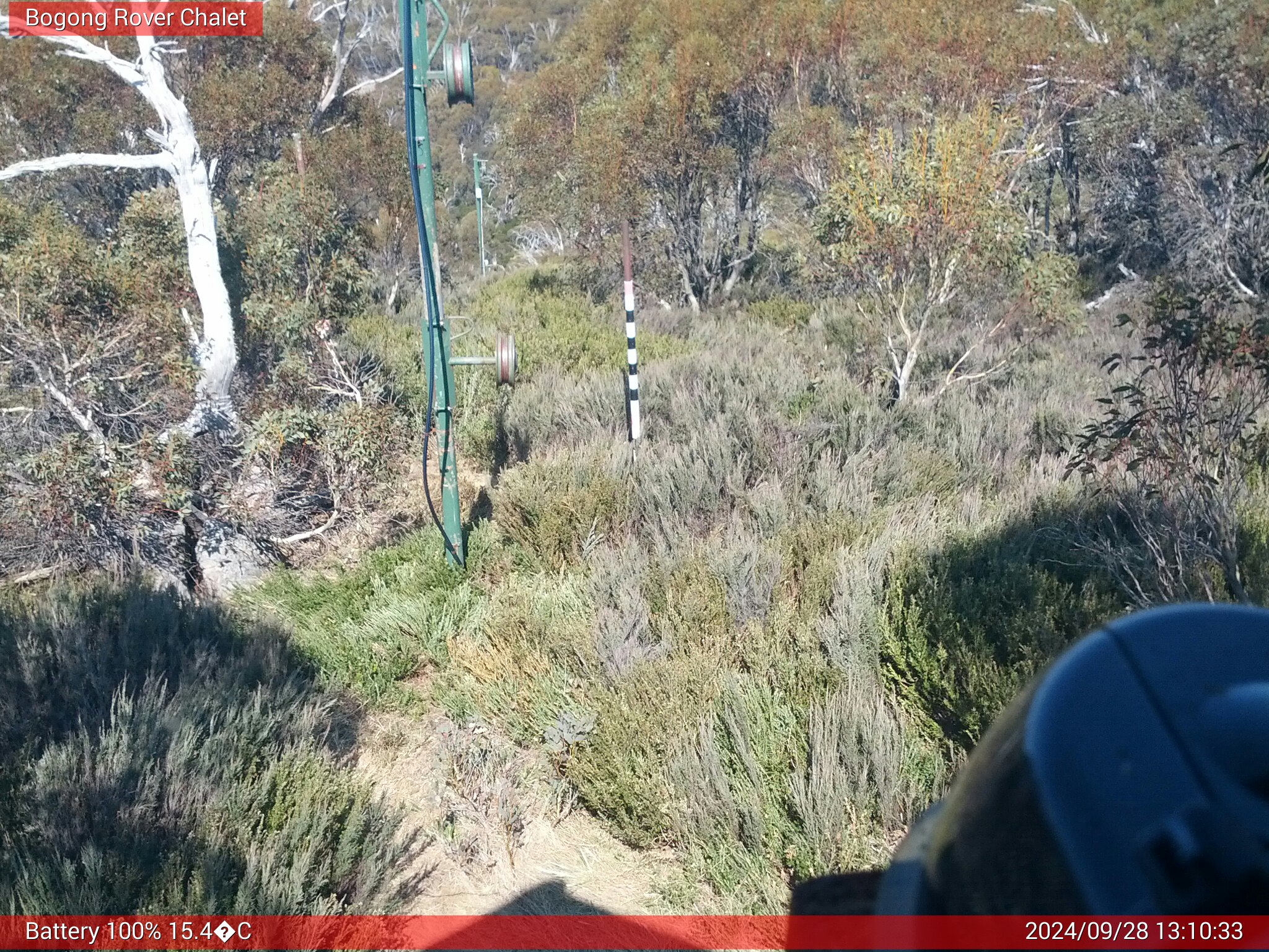 Bogong Web Cam 1:10pm Saturday 28th of September 2024