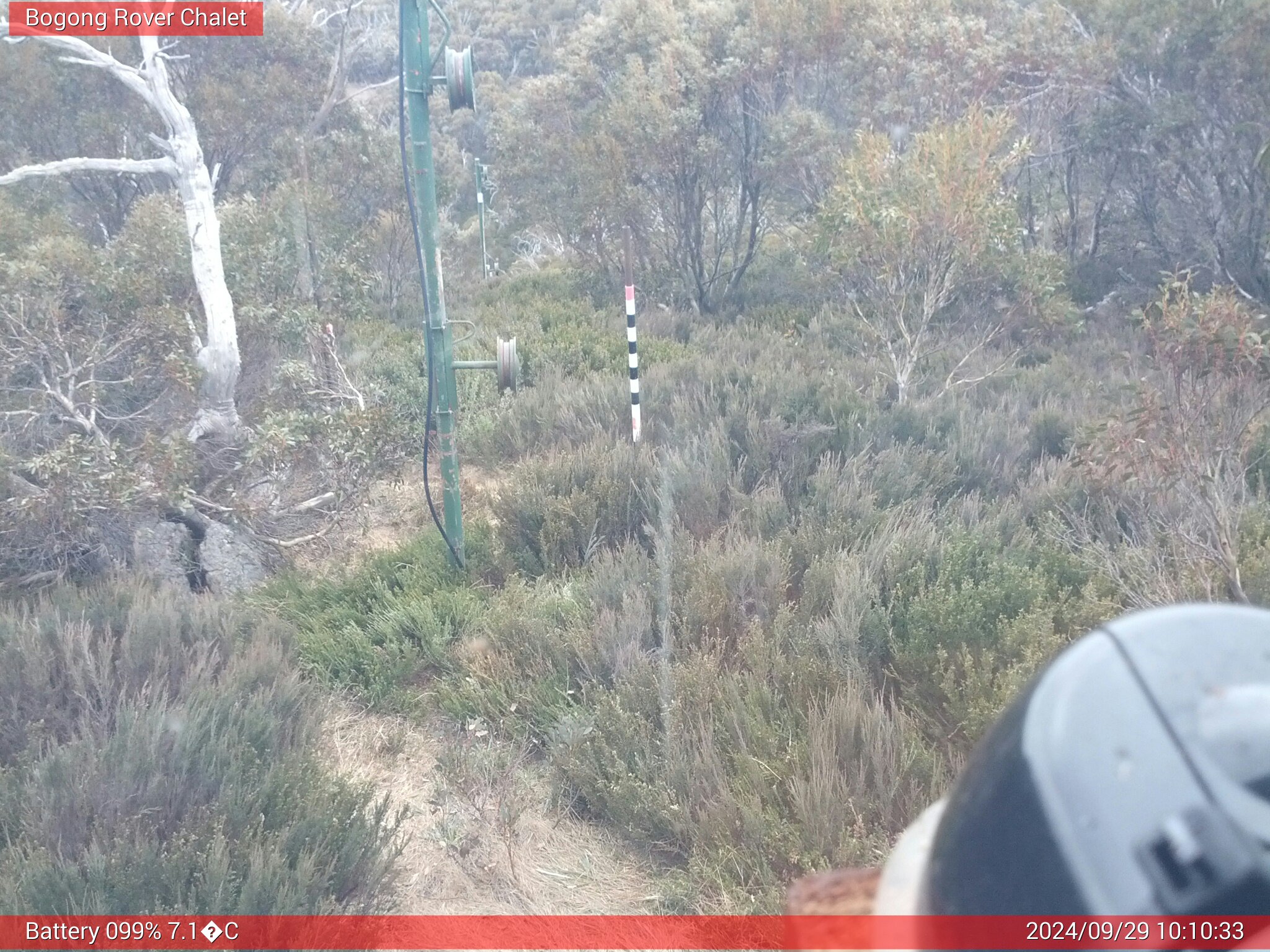 Bogong Web Cam 10:10am Sunday 29th of September 2024