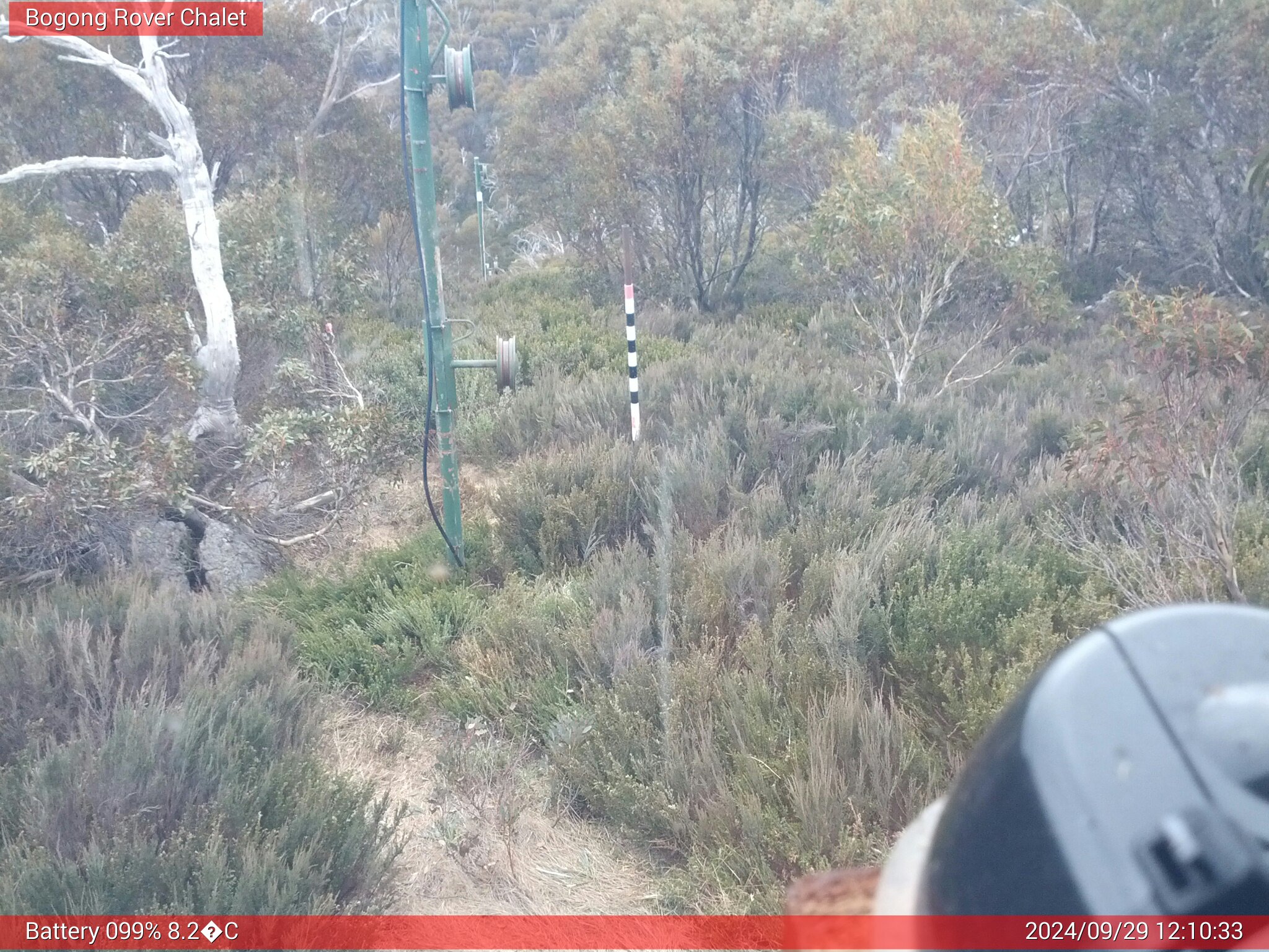 Bogong Web Cam 12:10pm Sunday 29th of September 2024