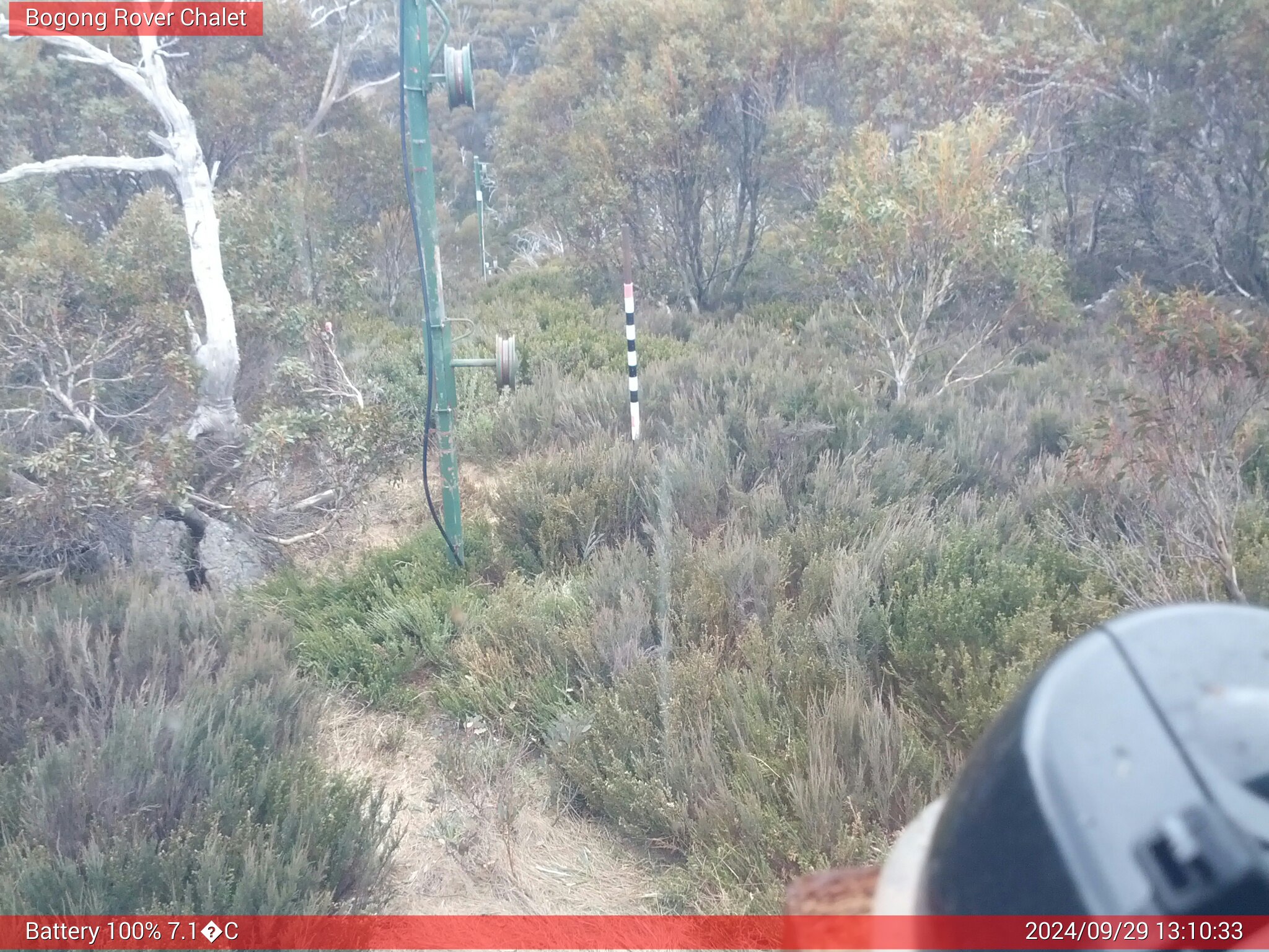 Bogong Web Cam 1:10pm Sunday 29th of September 2024