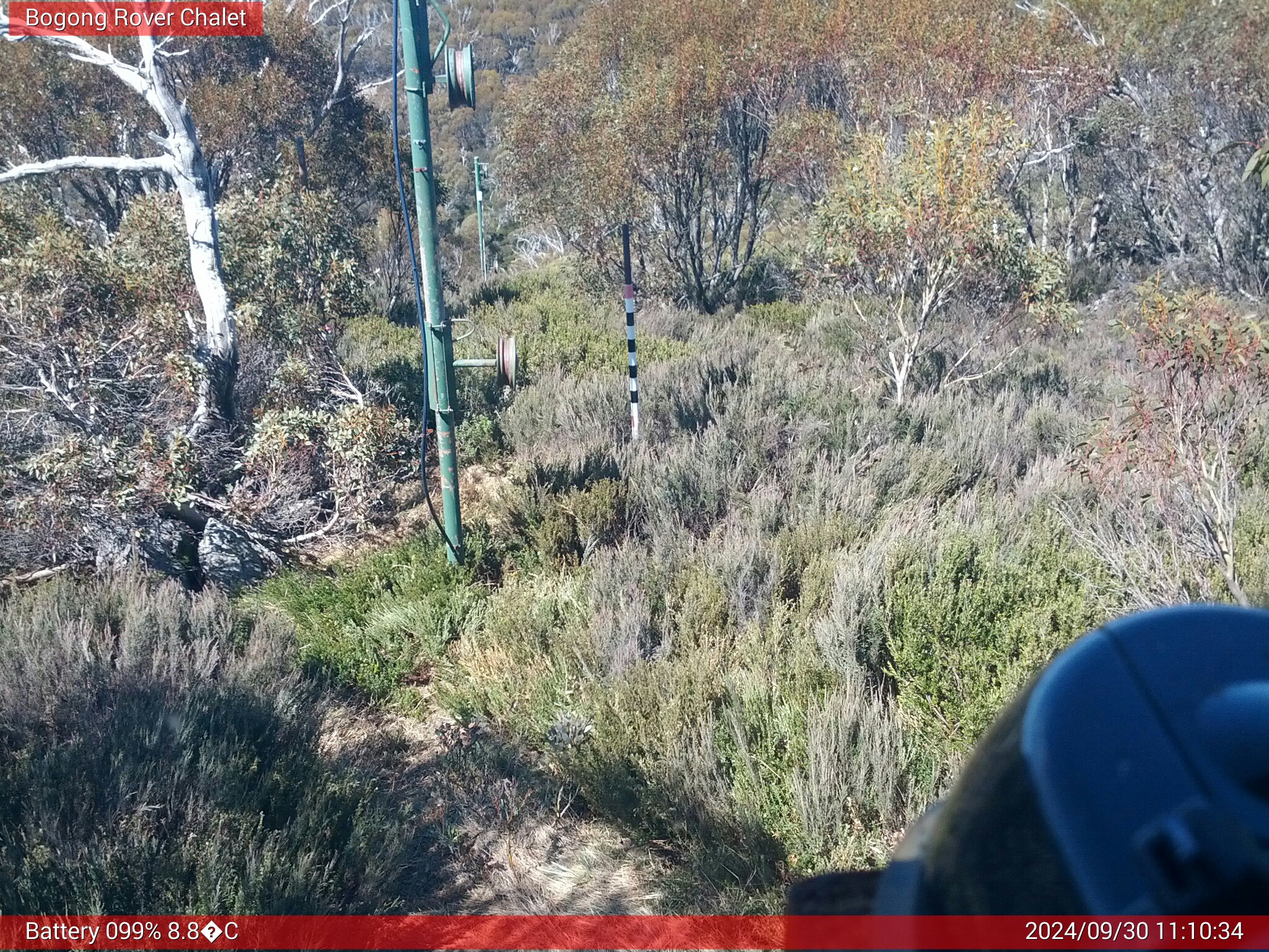 Bogong Web Cam 11:10am Monday 30th of September 2024