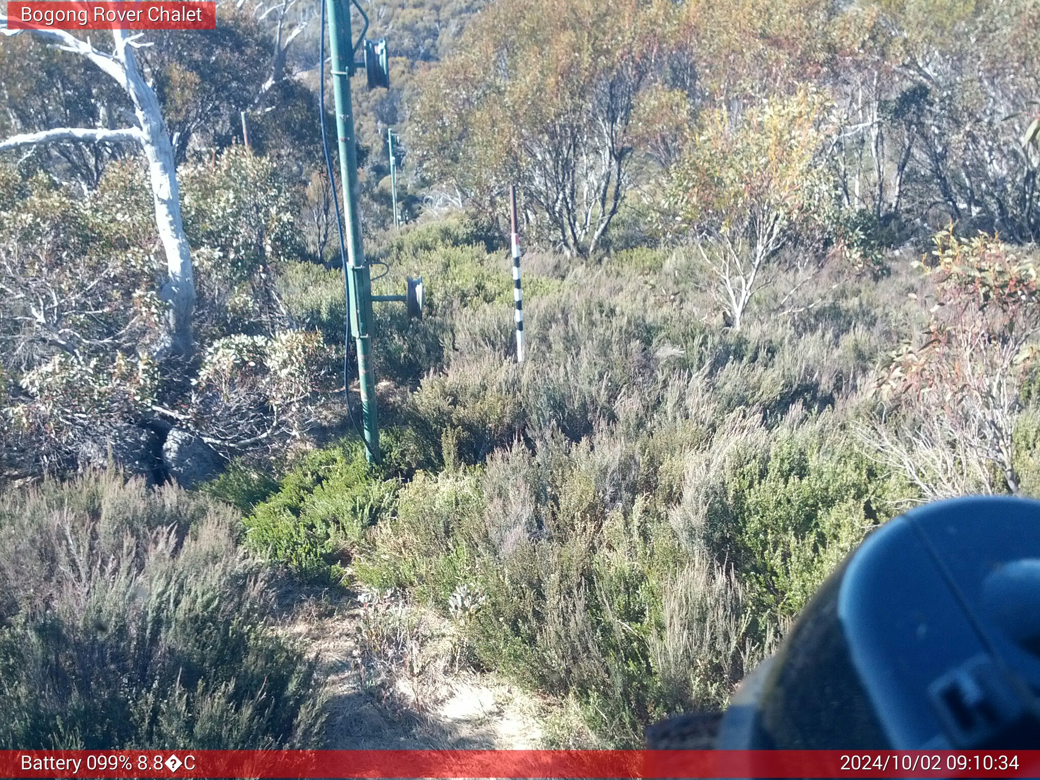 Bogong Web Cam 9:10am Wednesday 2nd of October 2024