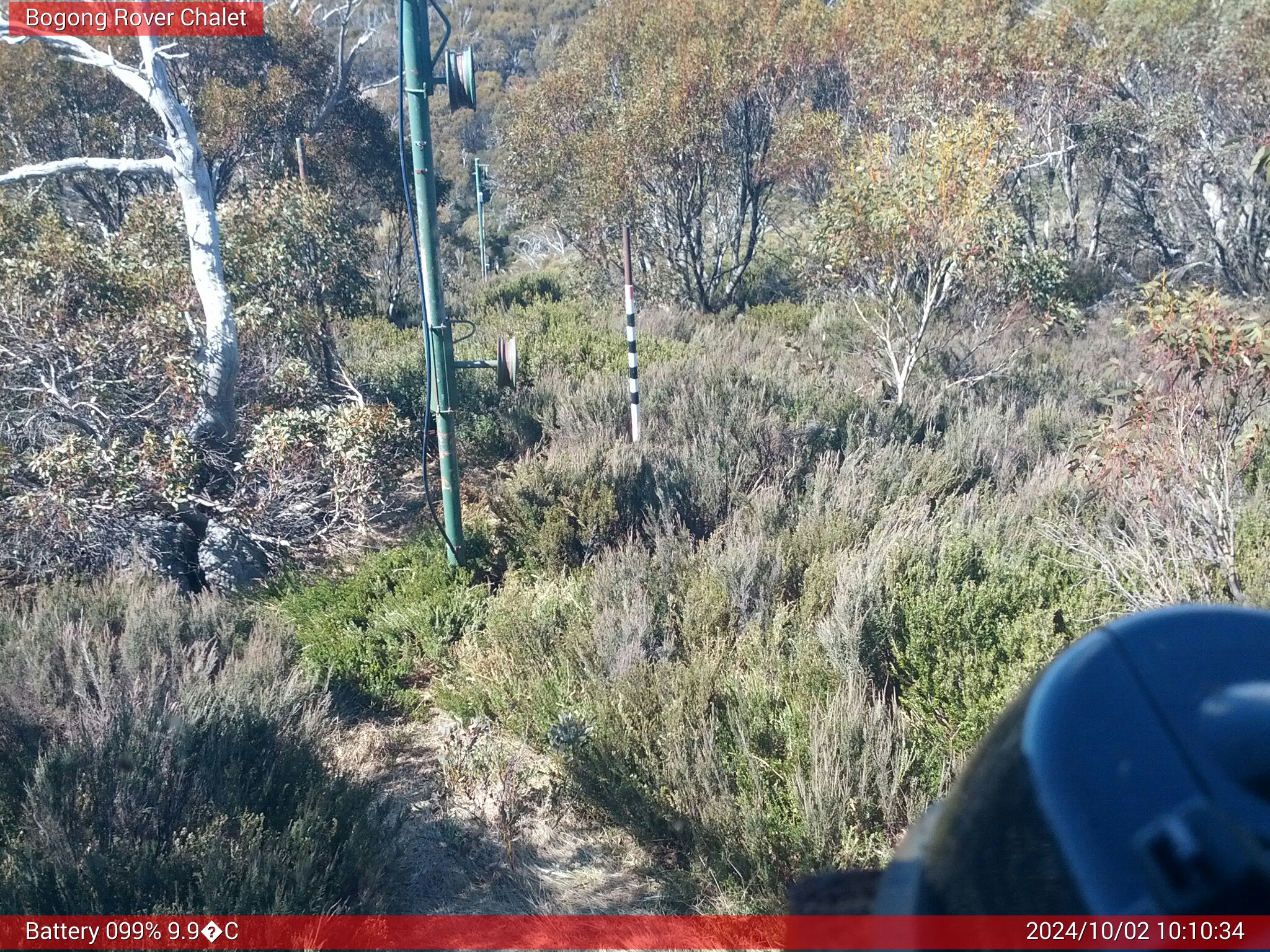 Bogong Web Cam 10:10am Wednesday 2nd of October 2024