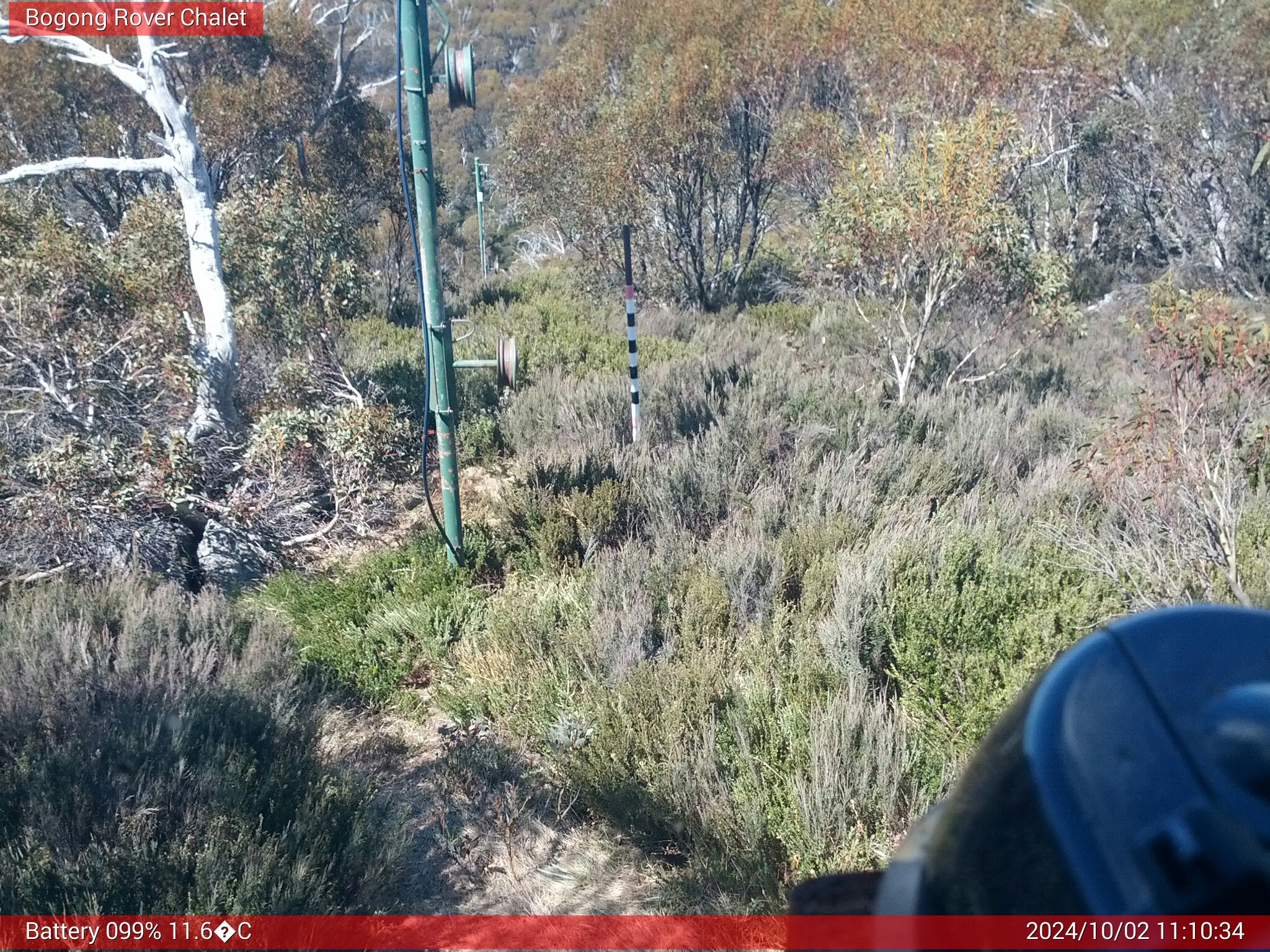 Bogong Web Cam 11:10am Wednesday 2nd of October 2024