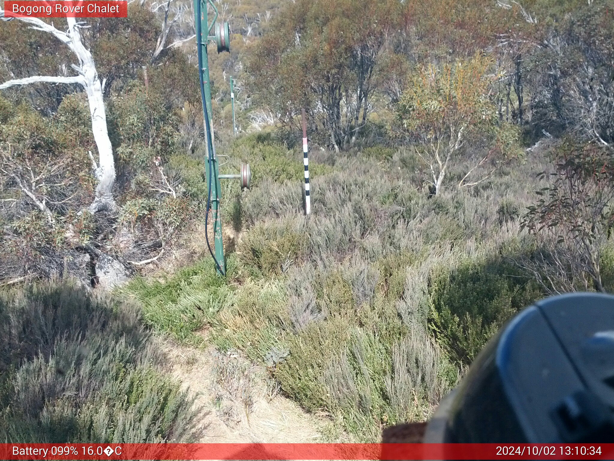 Bogong Web Cam 1:10pm Wednesday 2nd of October 2024