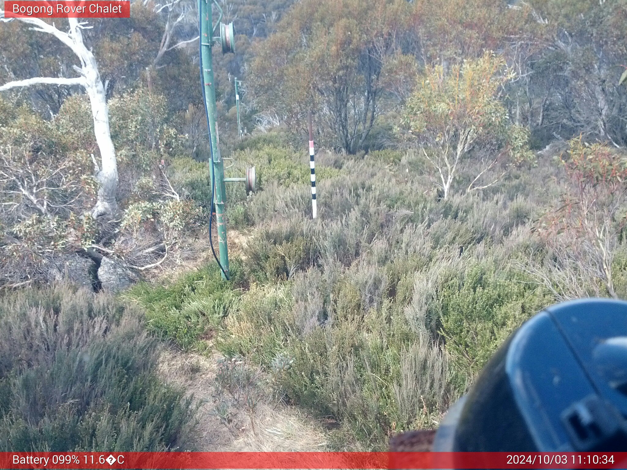 Bogong Web Cam 11:10am Thursday 3rd of October 2024