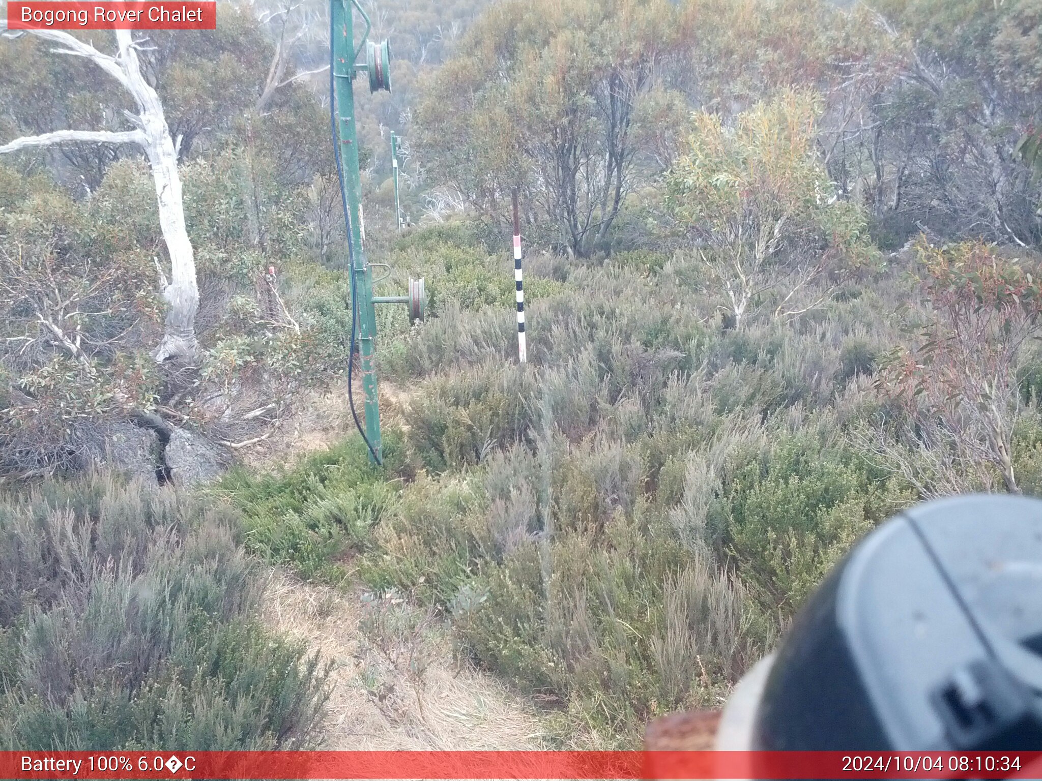 Bogong Web Cam 8:10am Friday 4th of October 2024