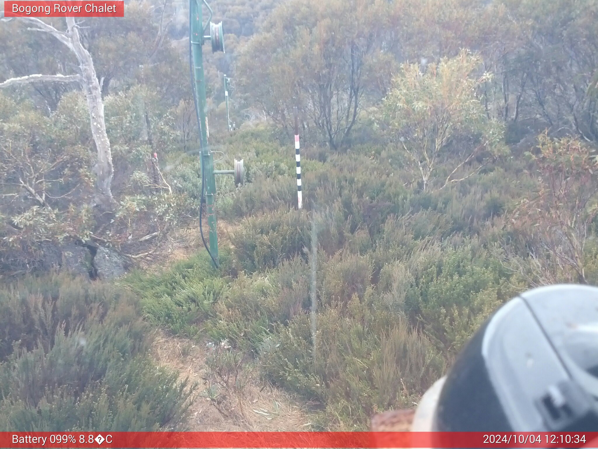 Bogong Web Cam 12:10pm Friday 4th of October 2024