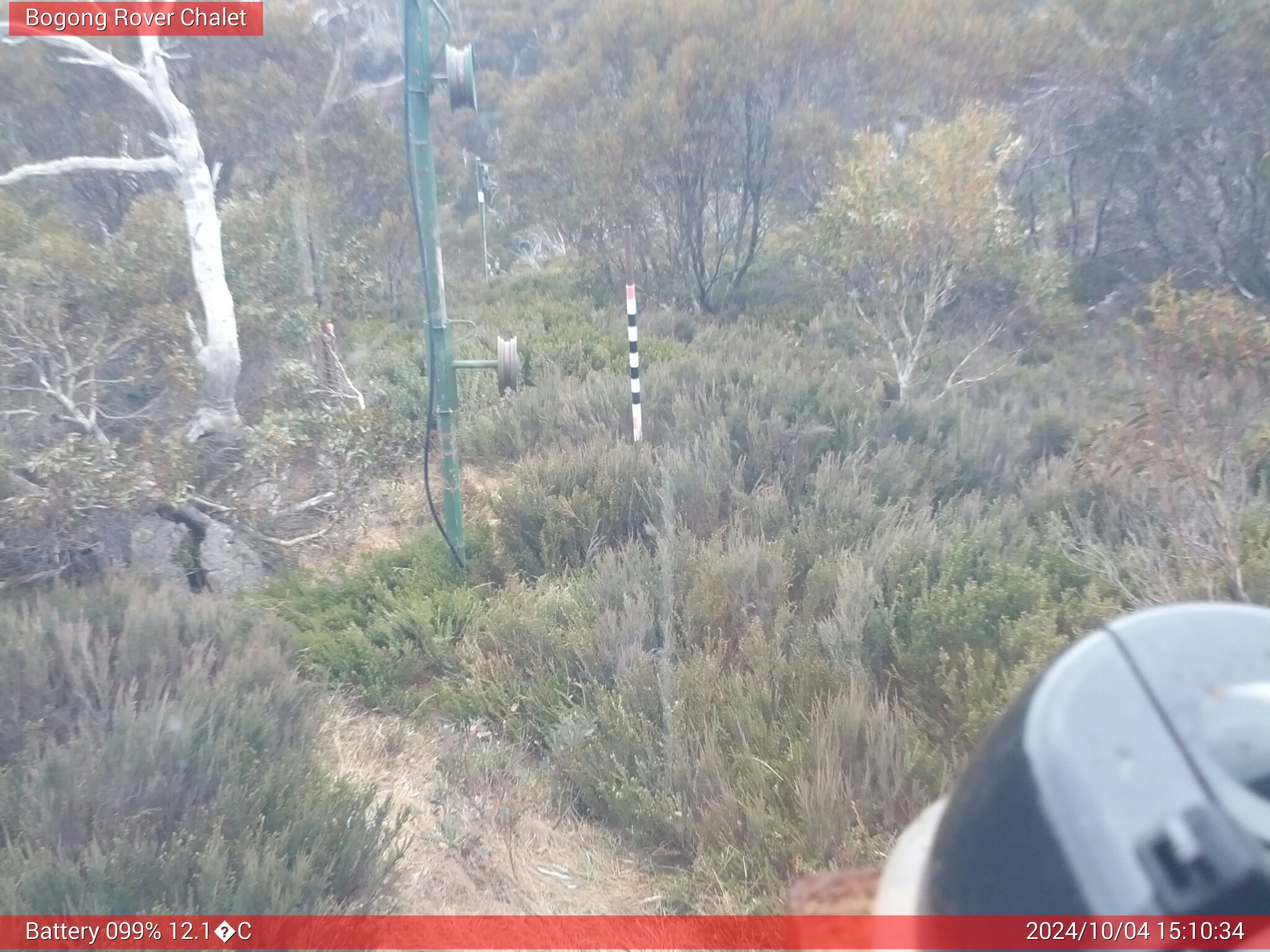 Bogong Web Cam 3:10pm Friday 4th of October 2024