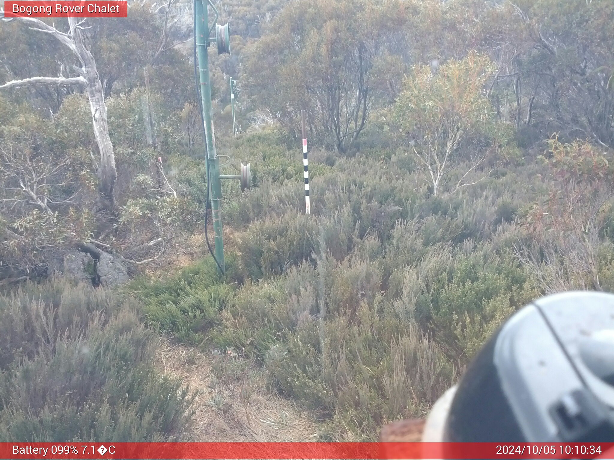 Bogong Web Cam 10:10am Saturday 5th of October 2024