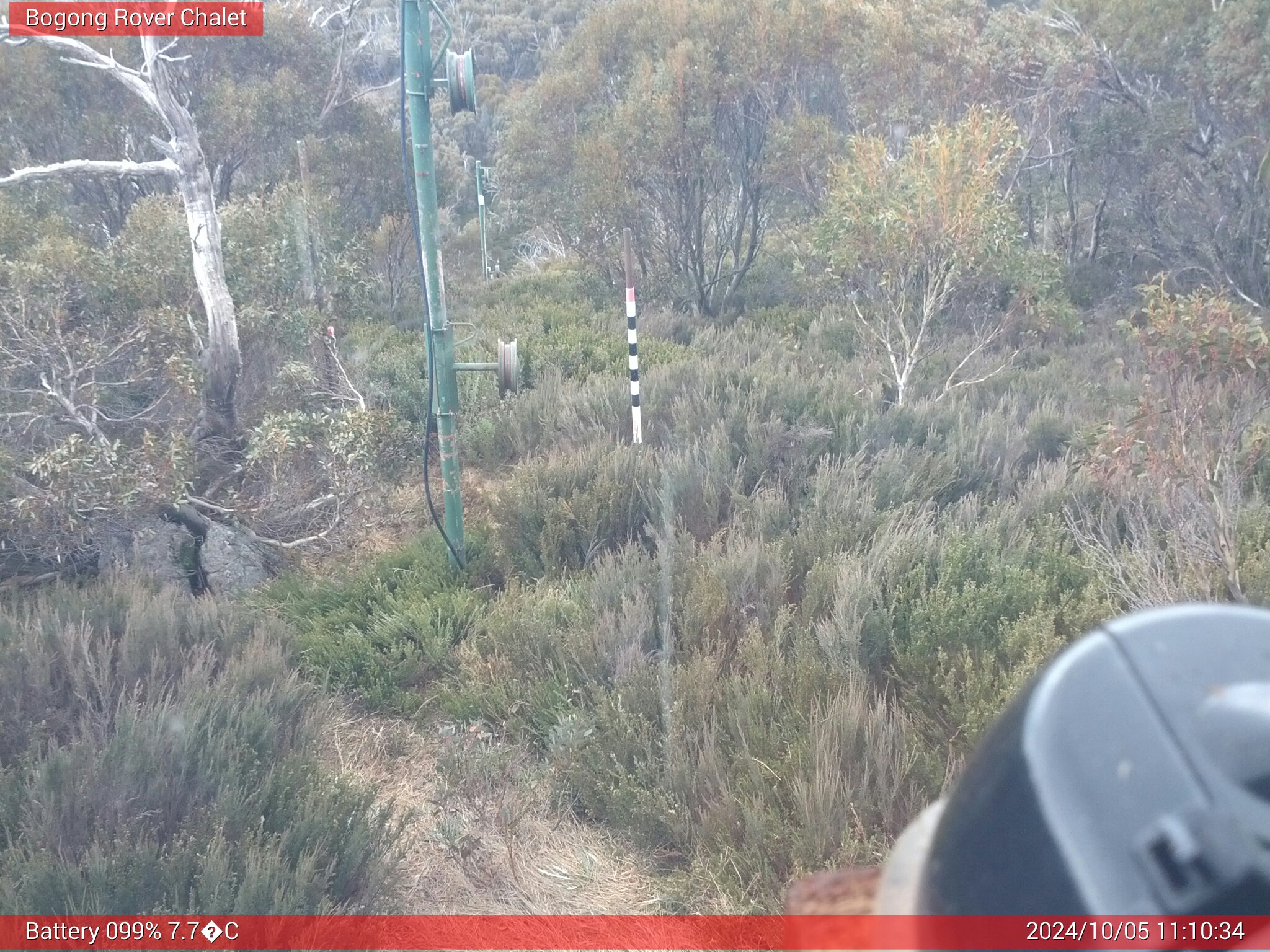 Bogong Web Cam 11:10am Saturday 5th of October 2024