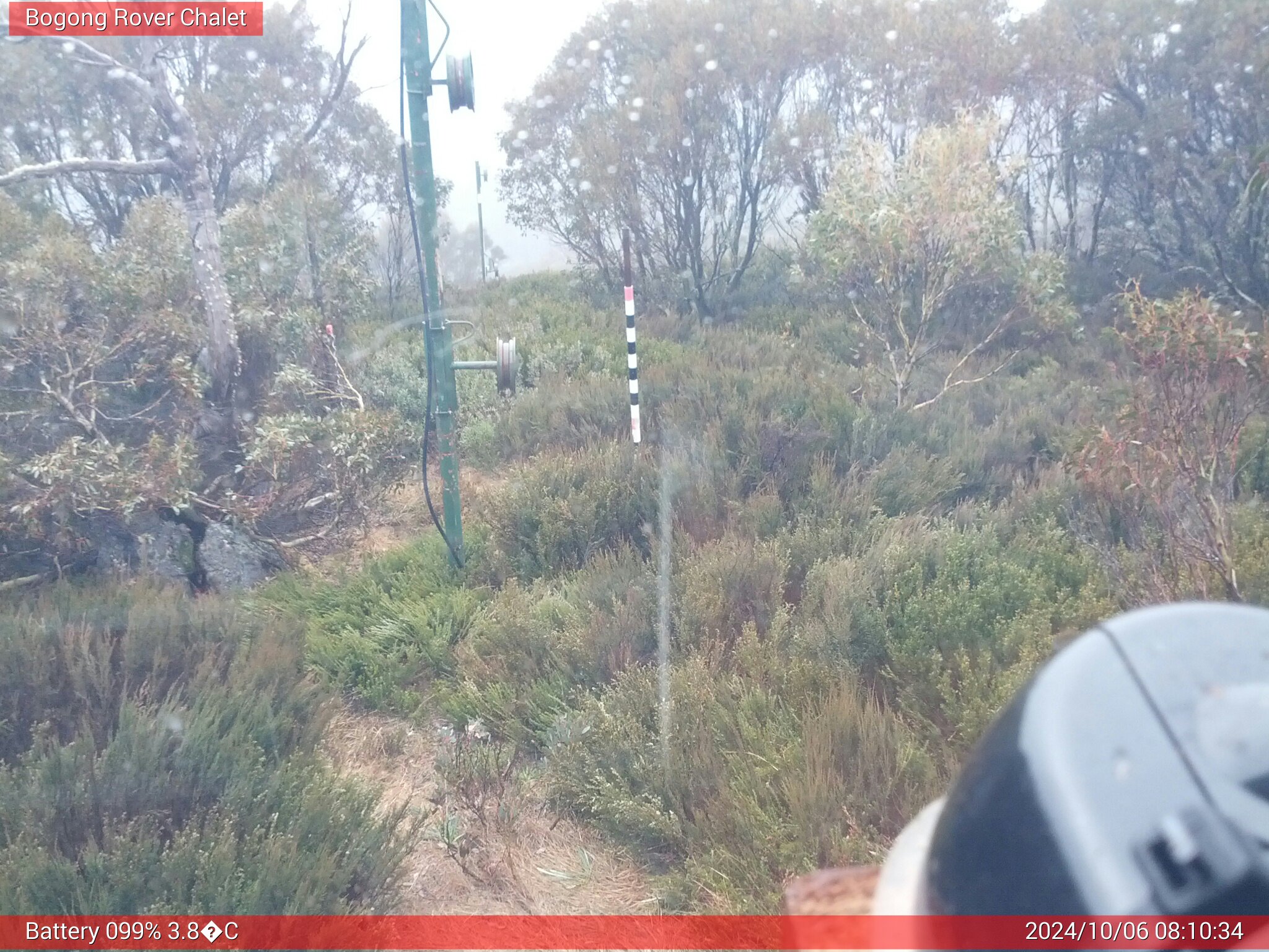 Bogong Web Cam 8:10am Sunday 6th of October 2024