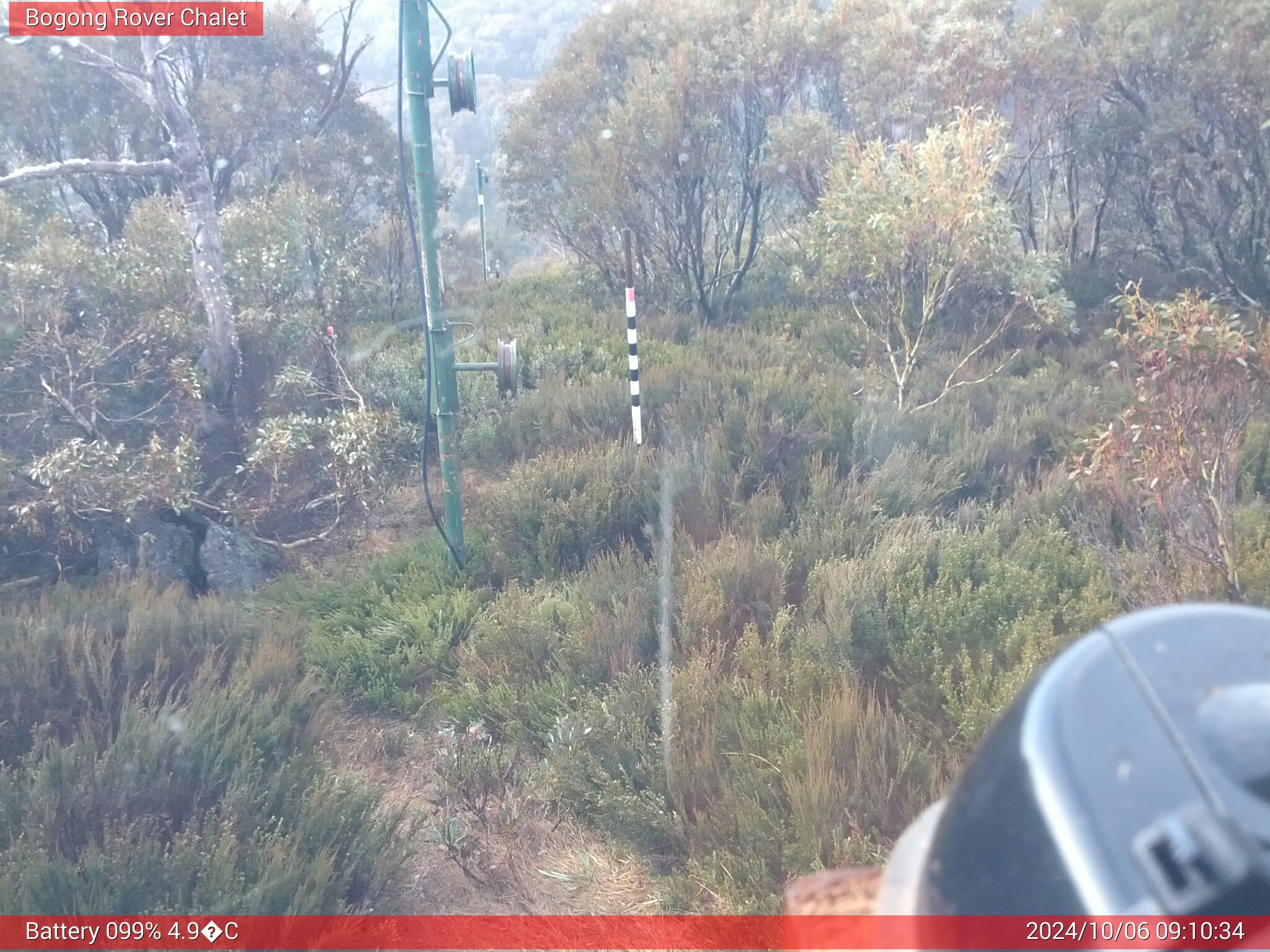 Bogong Web Cam 9:10am Sunday 6th of October 2024