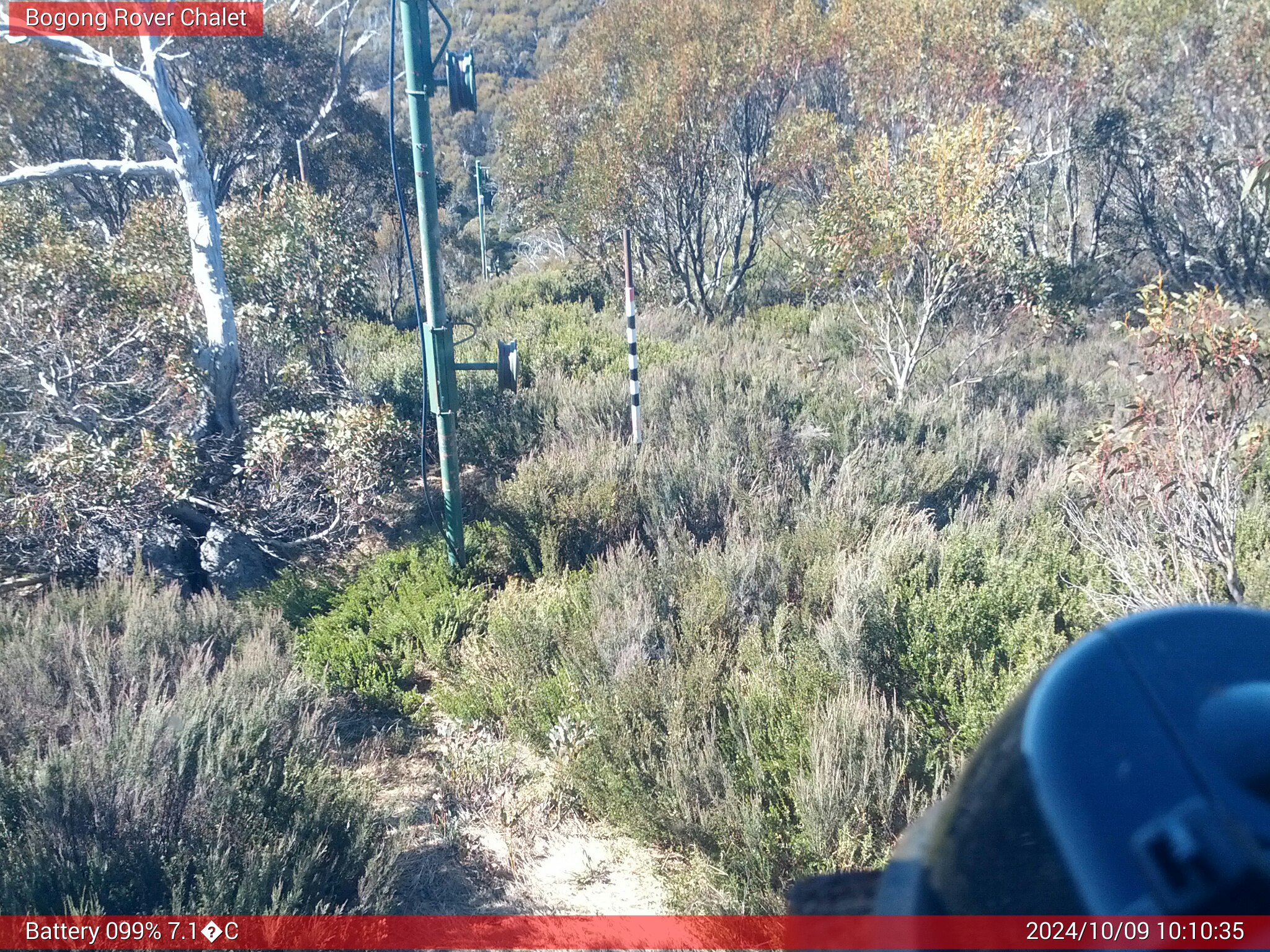 Bogong Web Cam 10:10am Wednesday 9th of October 2024